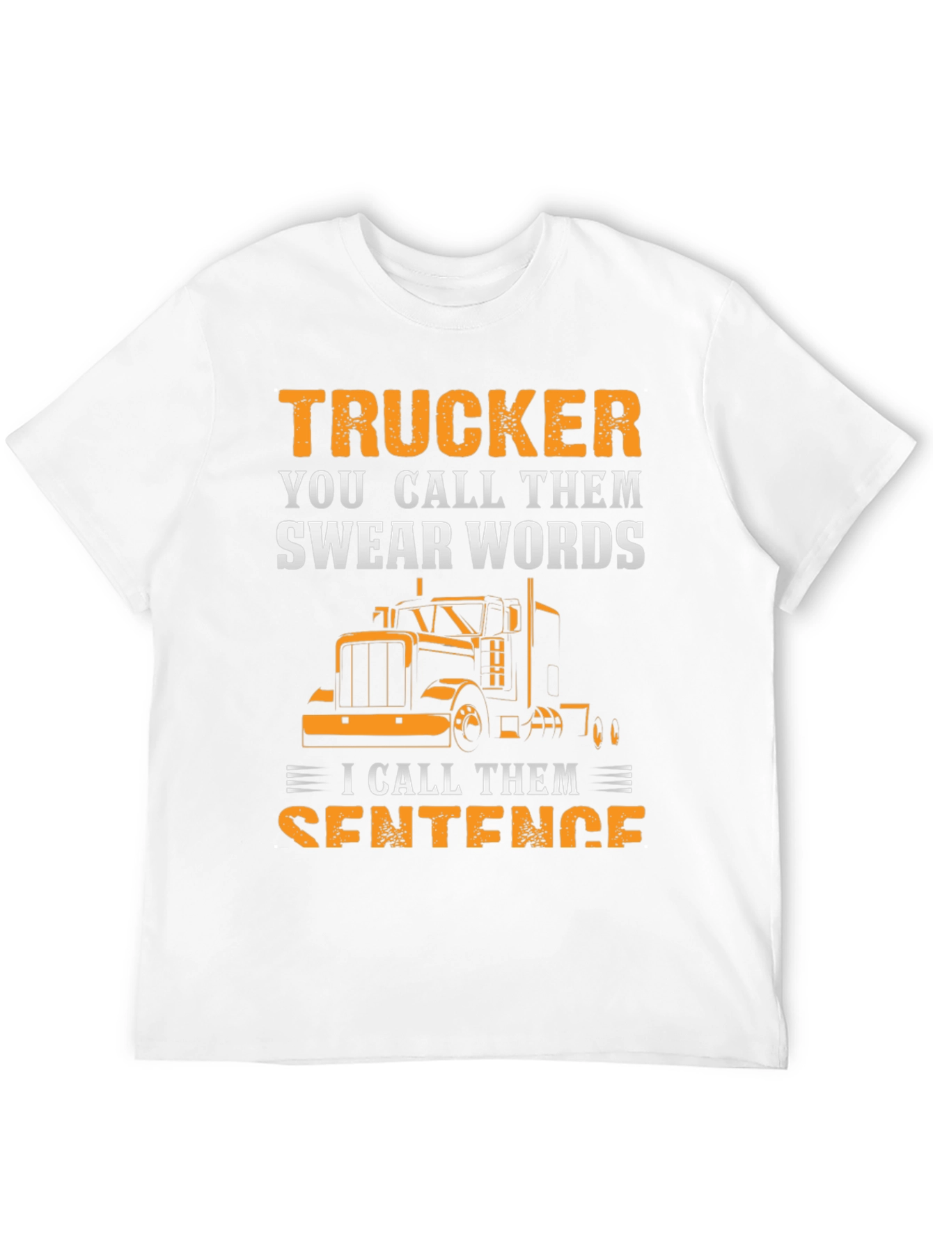 Trucker Swear Words T-Shirt