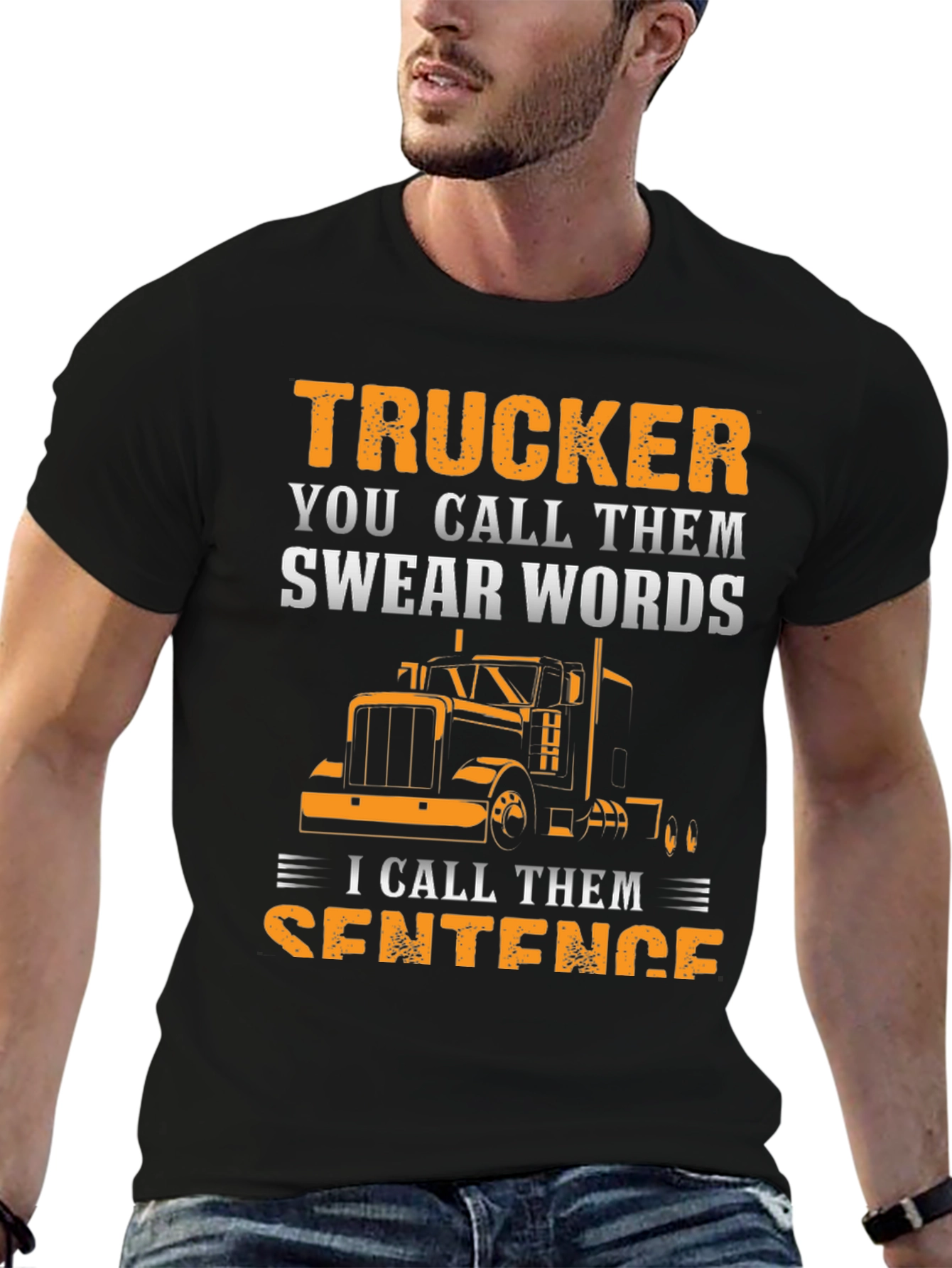 Trucker Swear Words T-Shirt