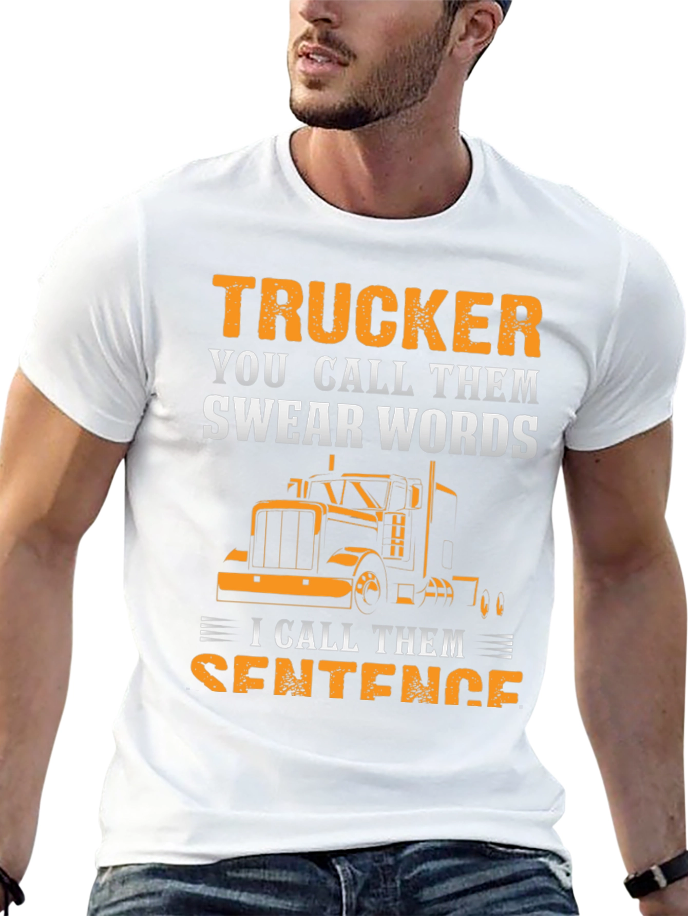 Trucker Swear Words T-Shirt