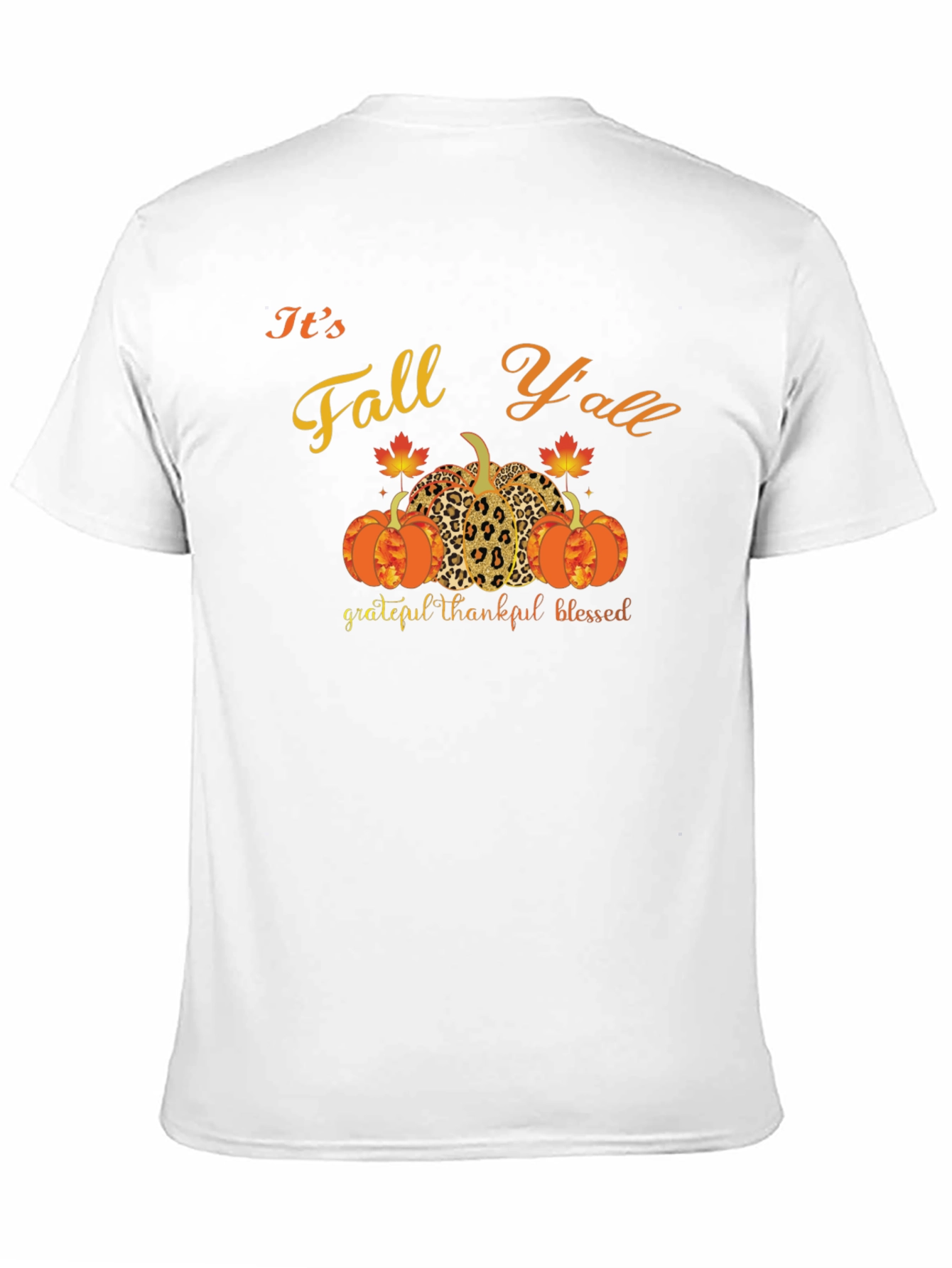 Its Fall Yall Pumpkin T-Shirt