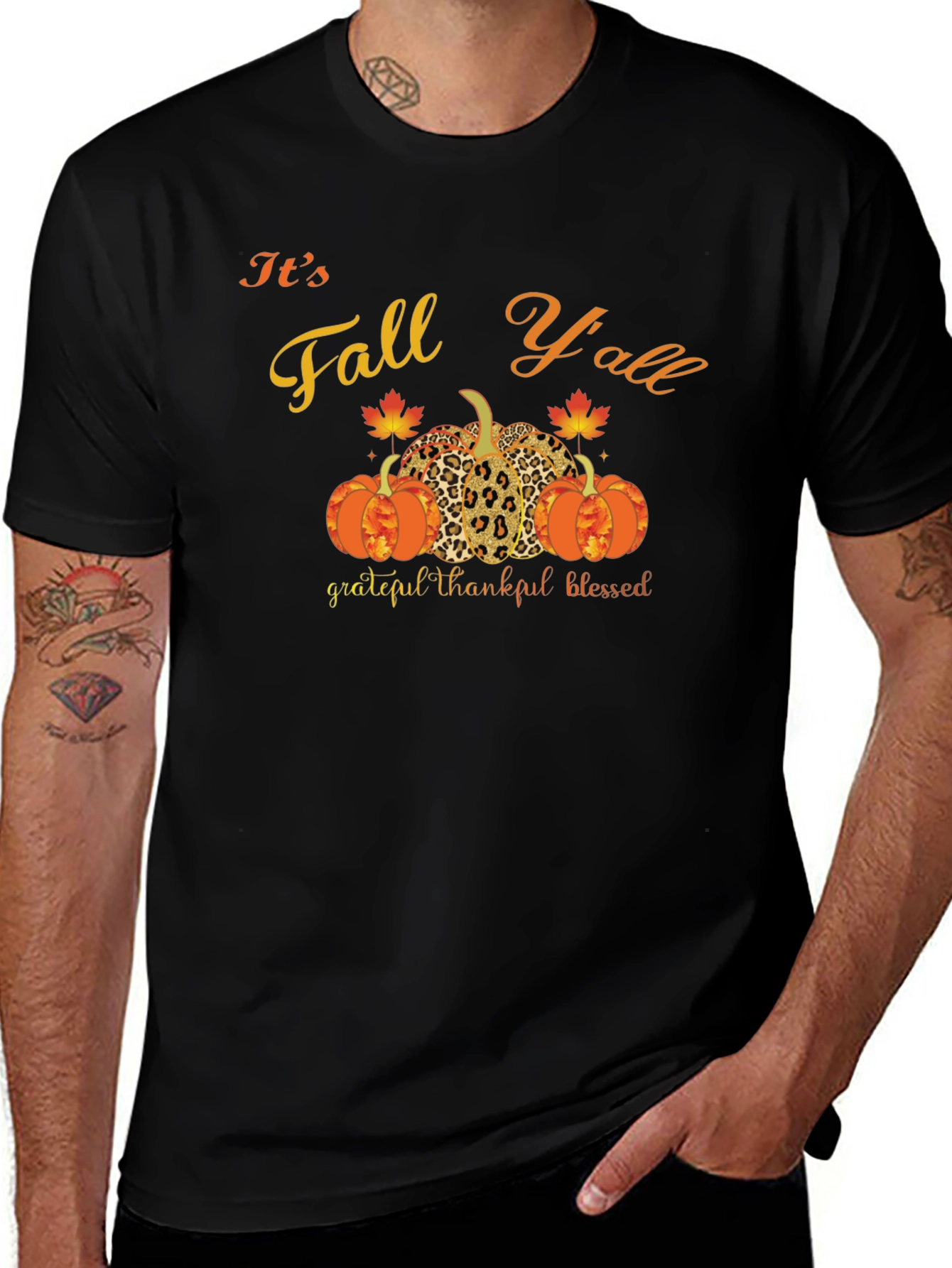 Its Fall Yall Pumpkin T-Shirt