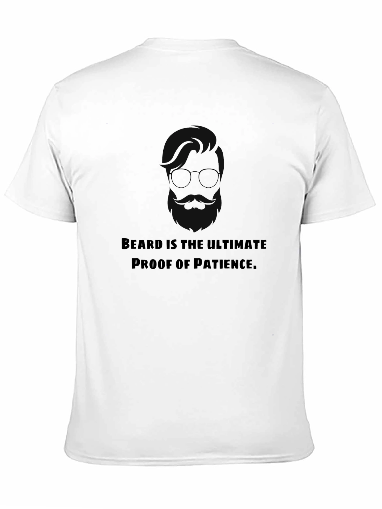 Beard Patience Tee - Stylish Menswear