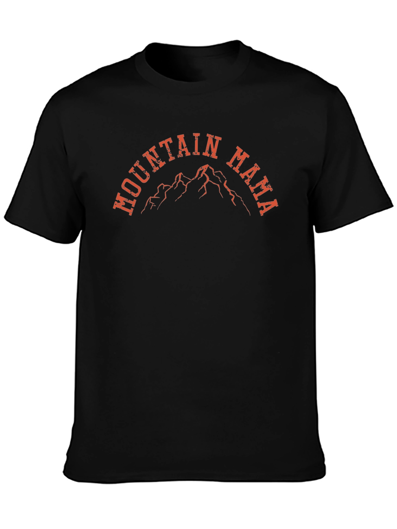 Mountain Mama Tee - Black Unisex Graphic T-Shirt