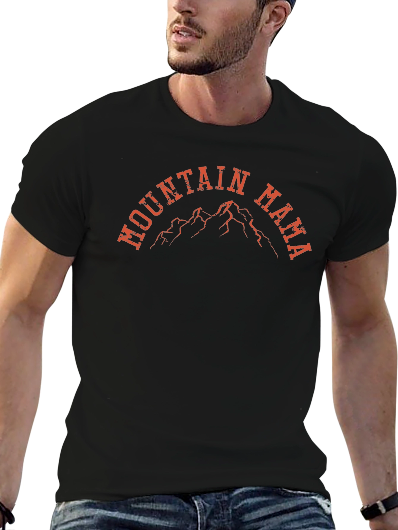 Mountain Mama Tee - Black Unisex Graphic T-Shirt