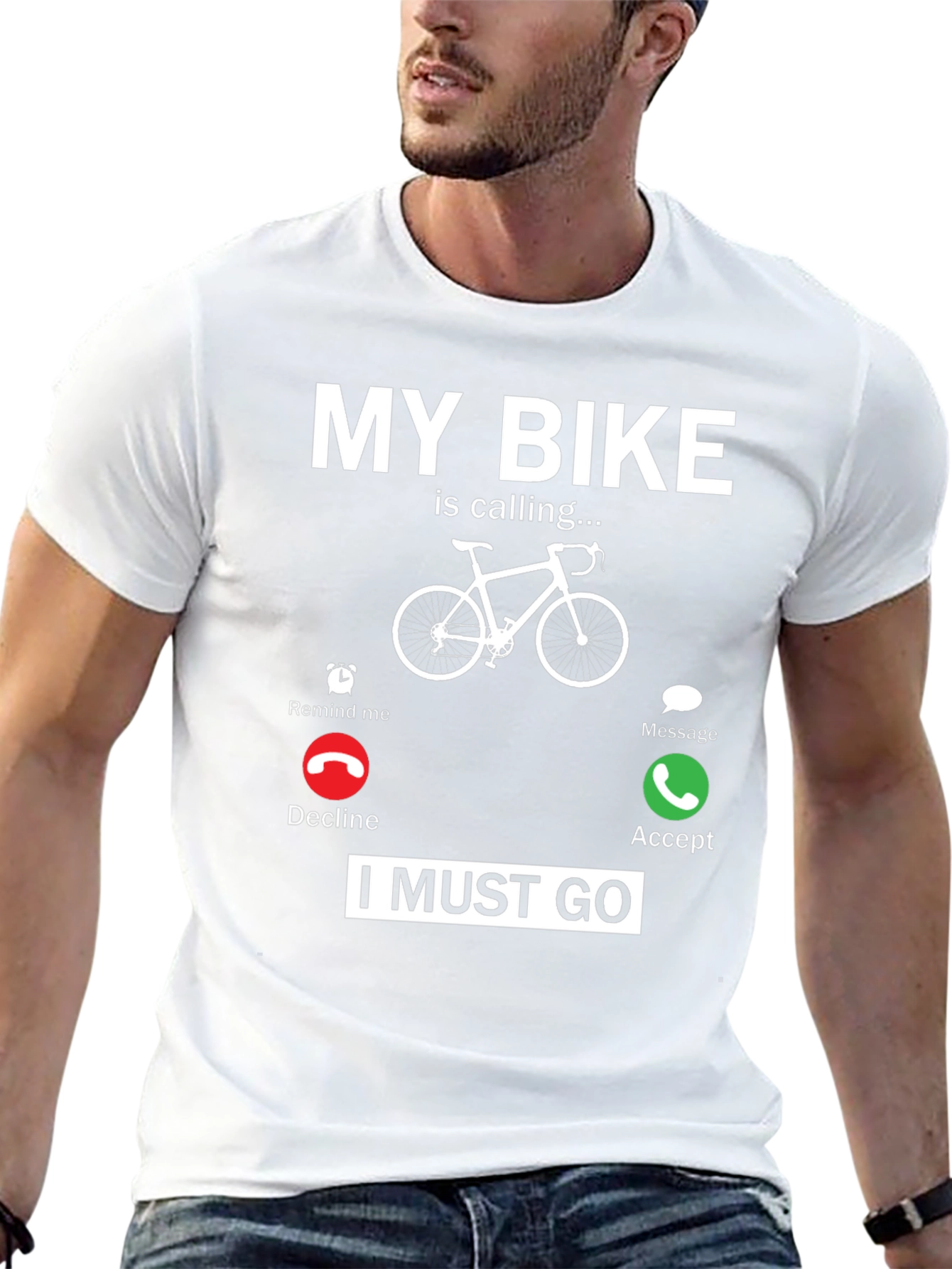 My Bike Is Calling T-Shirt