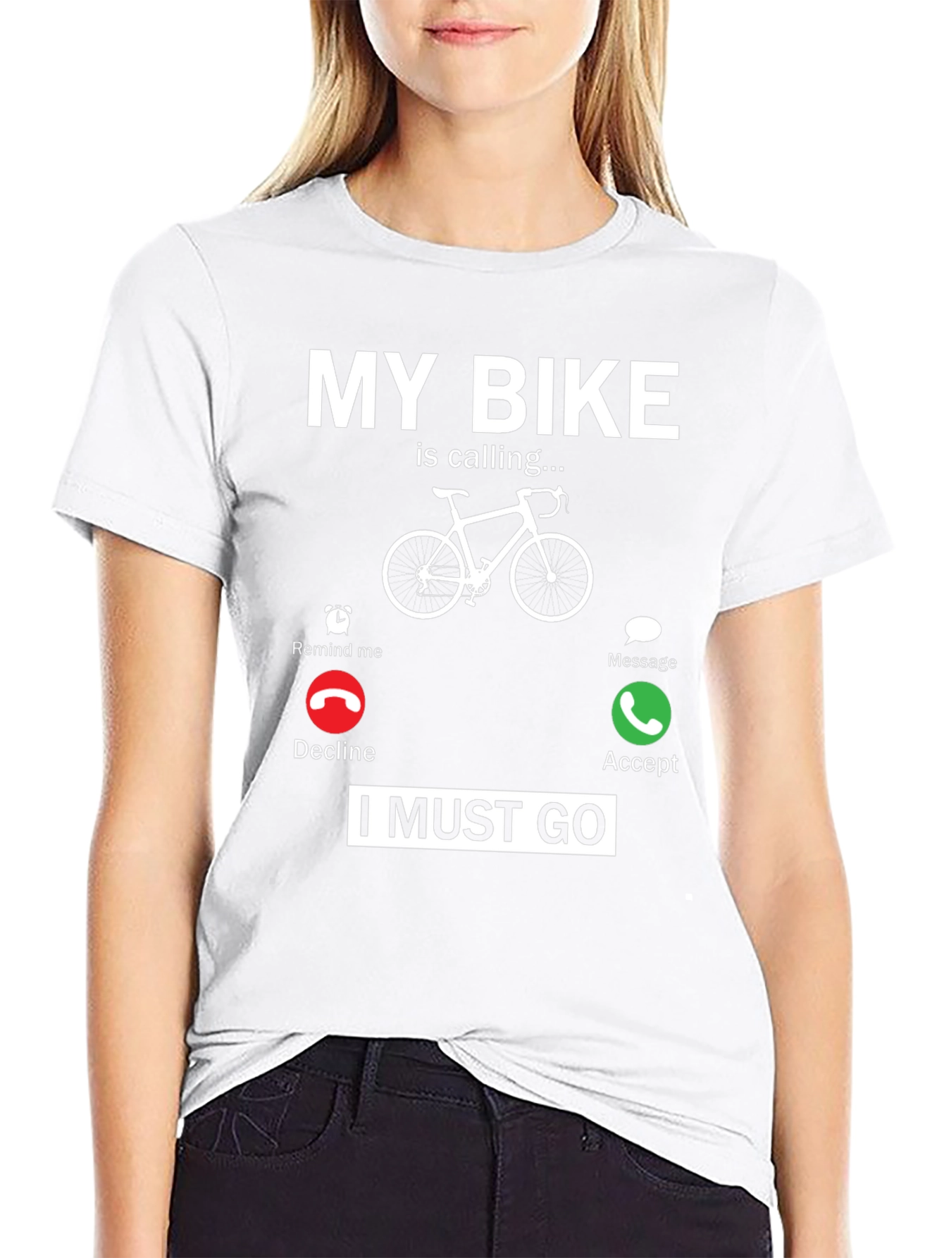 My Bike Is Calling T-Shirt