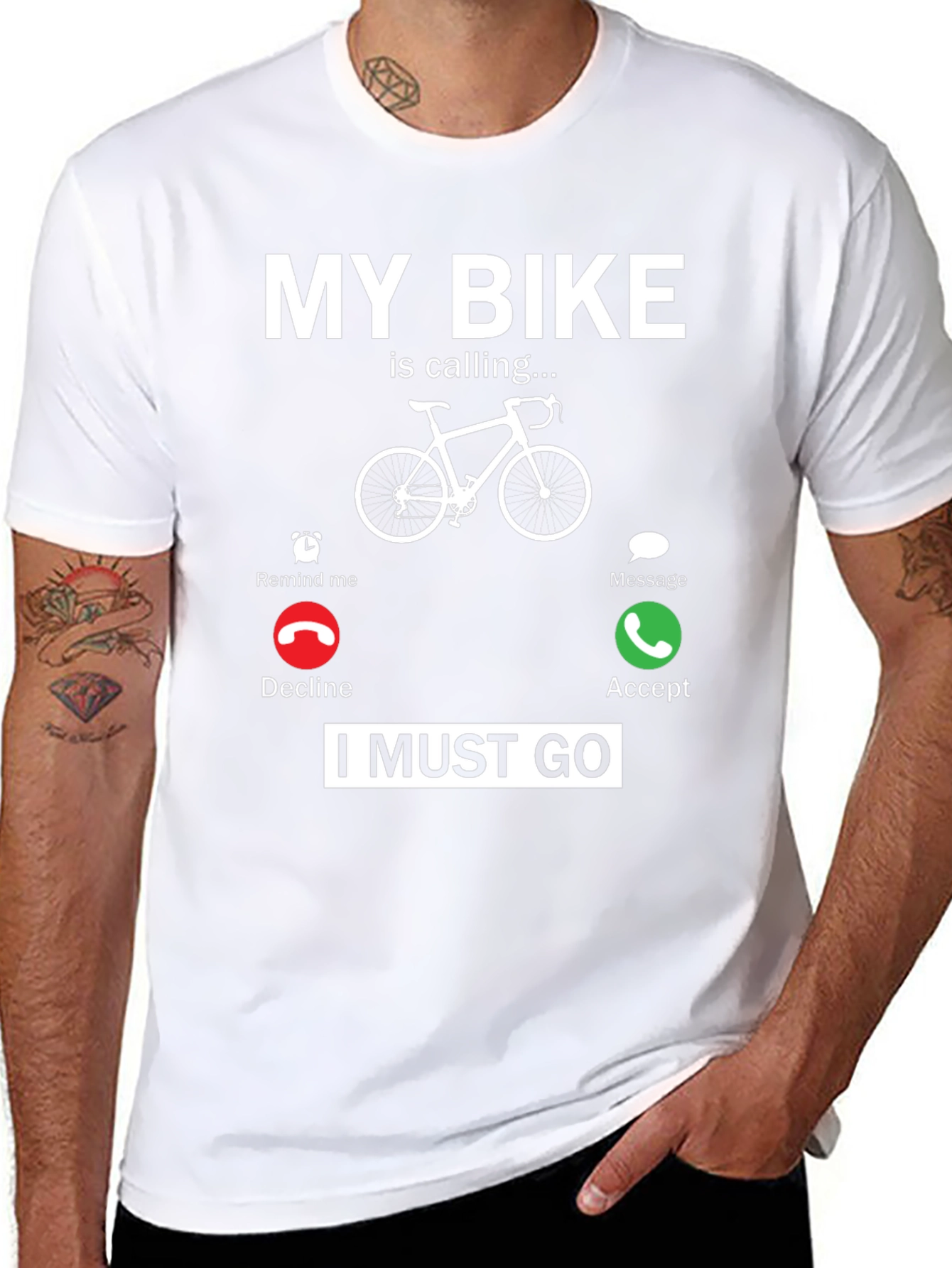 My Bike Is Calling T-Shirt