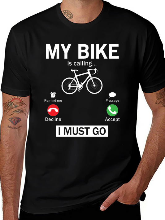 My Bike Is Calling T-Shirt