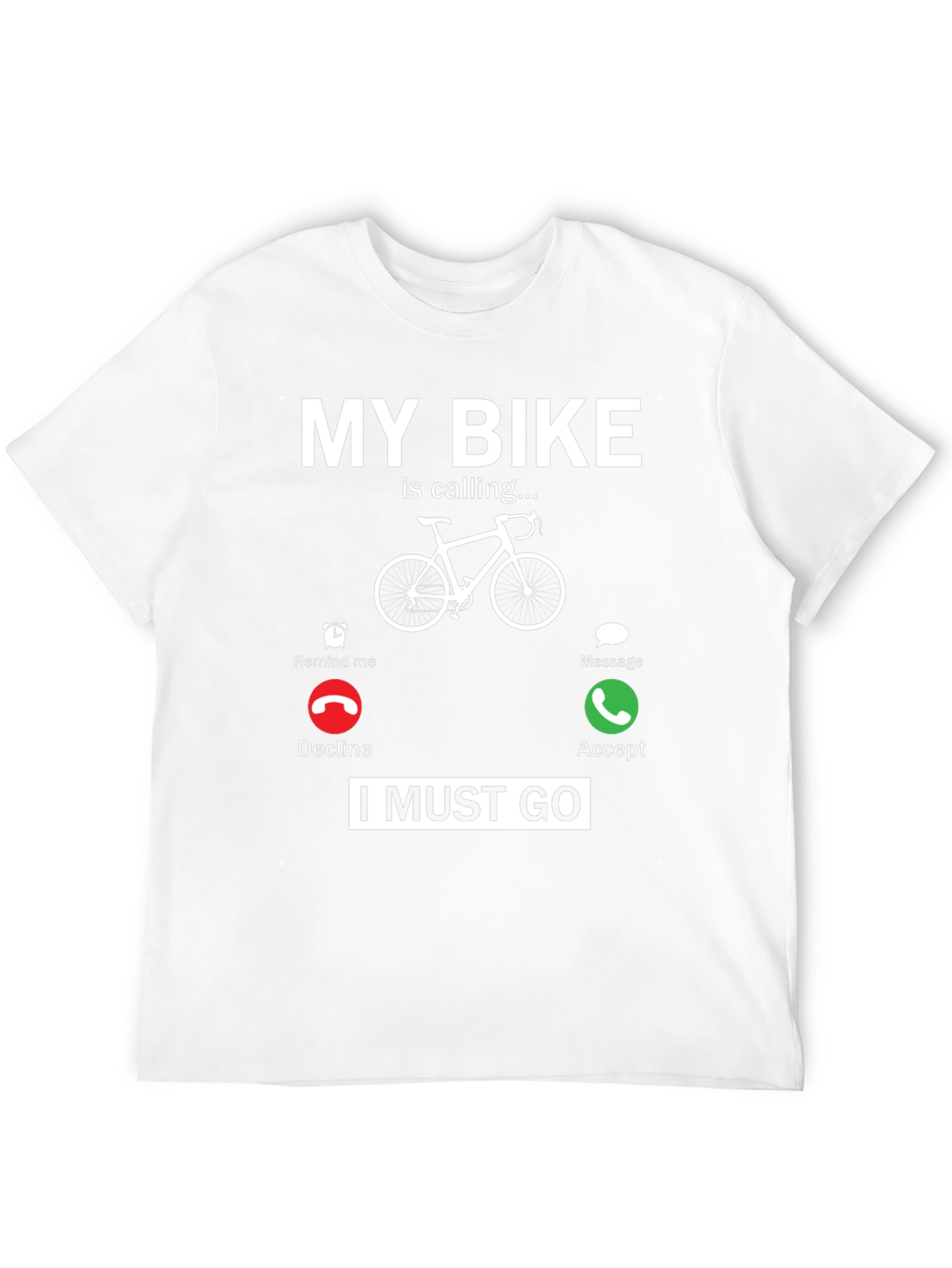 My Bike Is Calling T-Shirt
