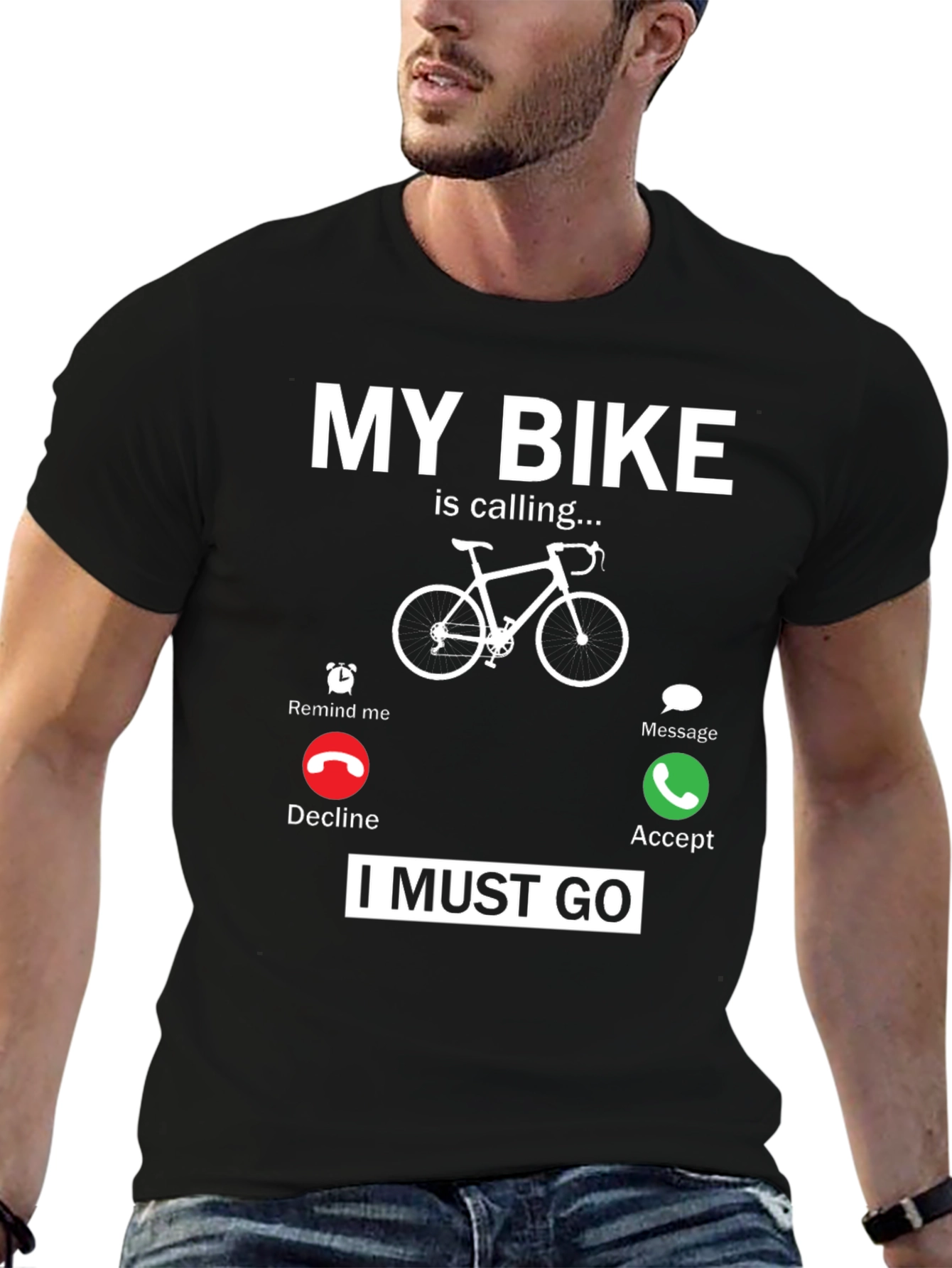 My Bike Is Calling T-Shirt