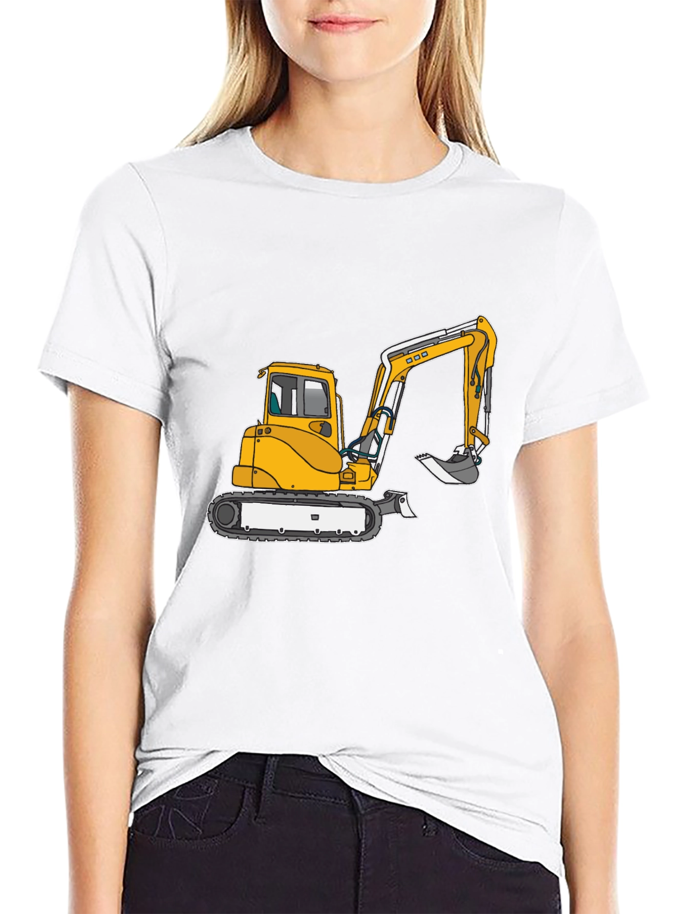 Excavator Graphic T-Shirt