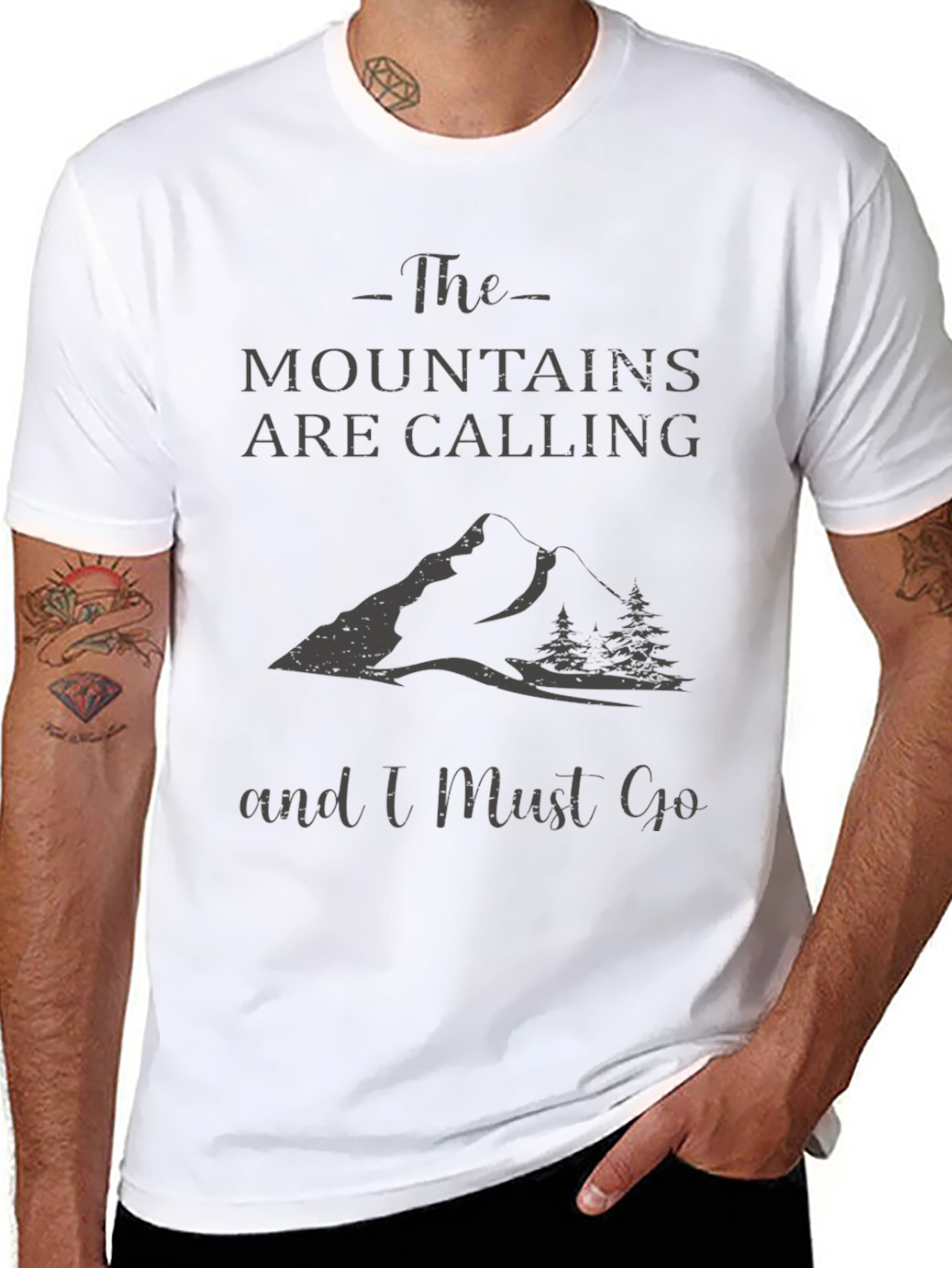 Mountain Calling T-Shirt - Adventure Ready!