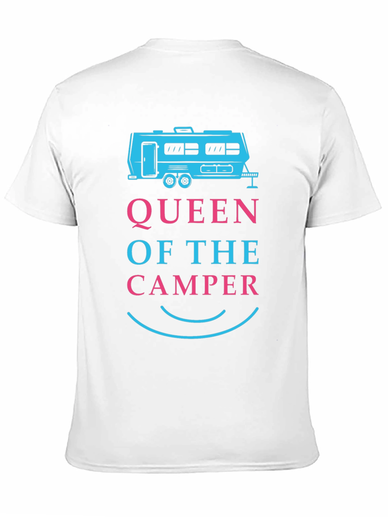Queen of the Camper T-Shirt - Camping RV Life
