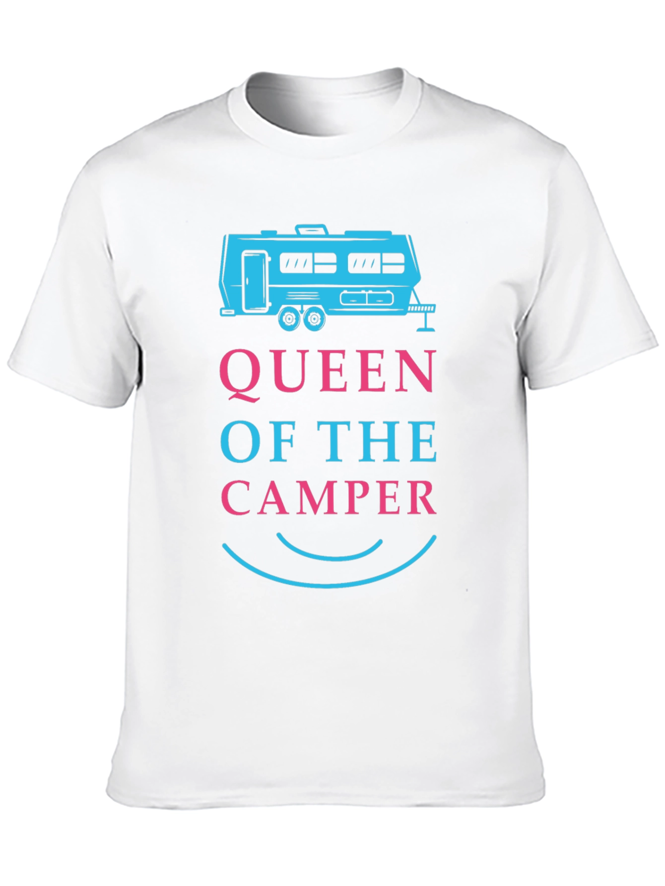 Queen of the Camper T-Shirt - Camping RV Life