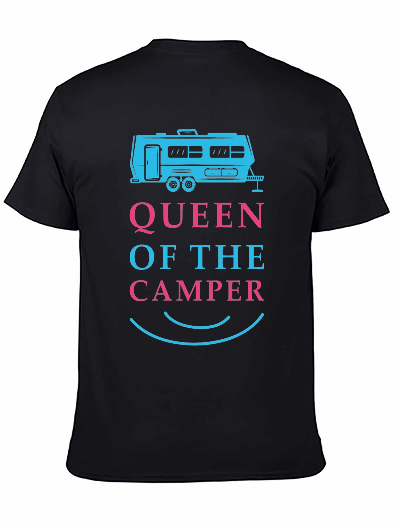 Queen of the Camper T-Shirt - Camping RV Life