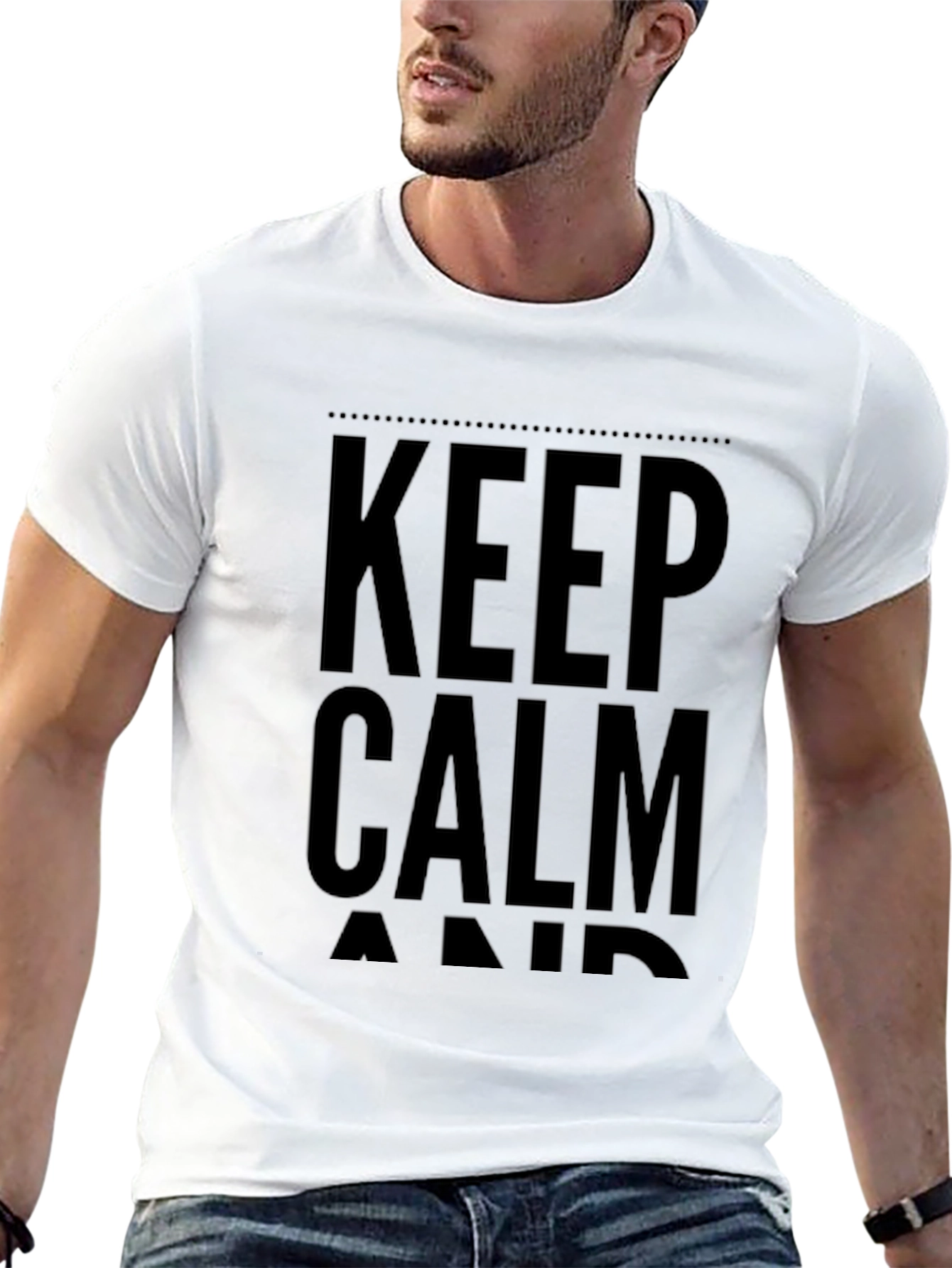 Keep Calm Black T-Shirt