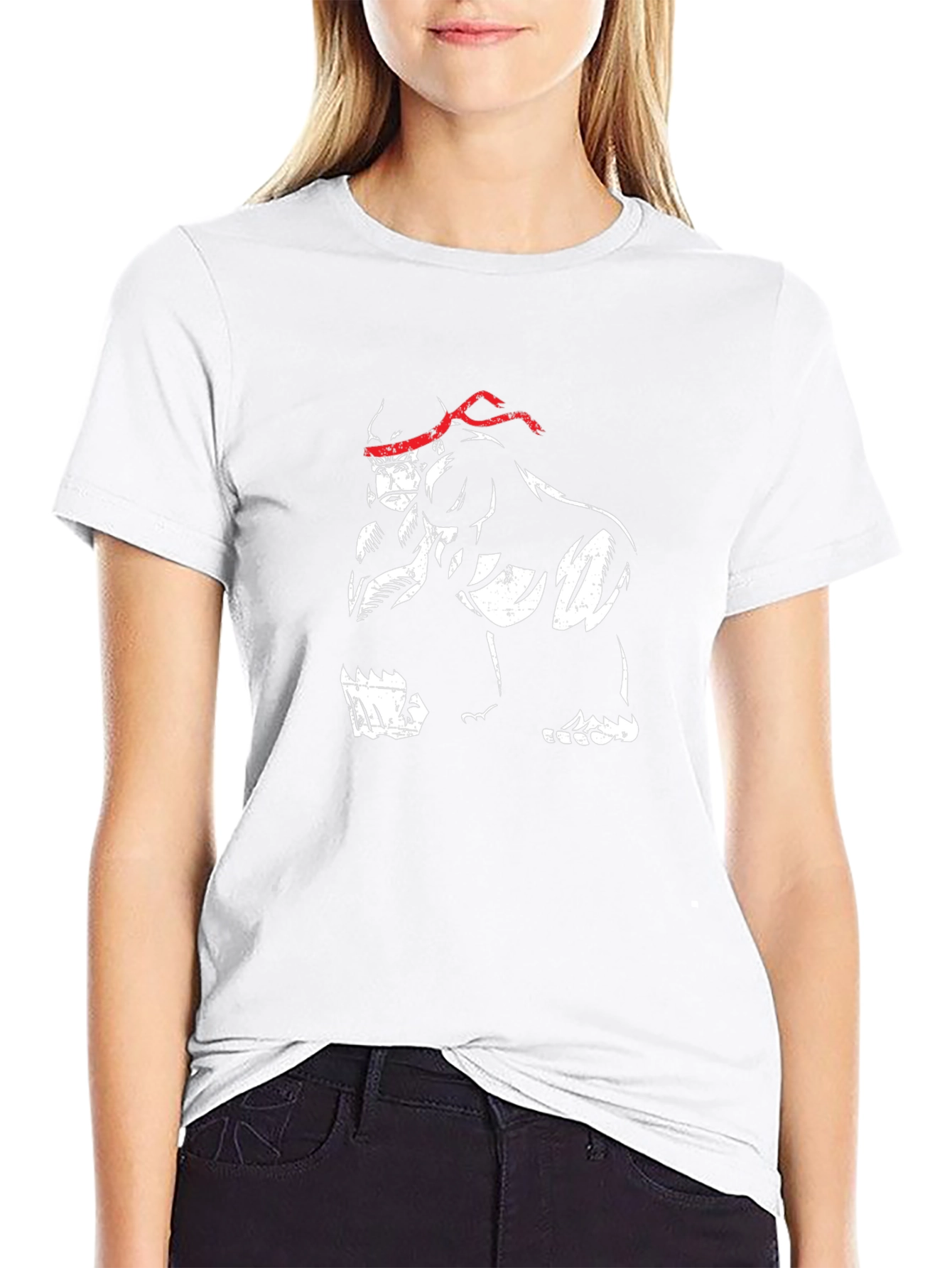 Gorilla Ninja T-Shirt - Black Graphic Tee