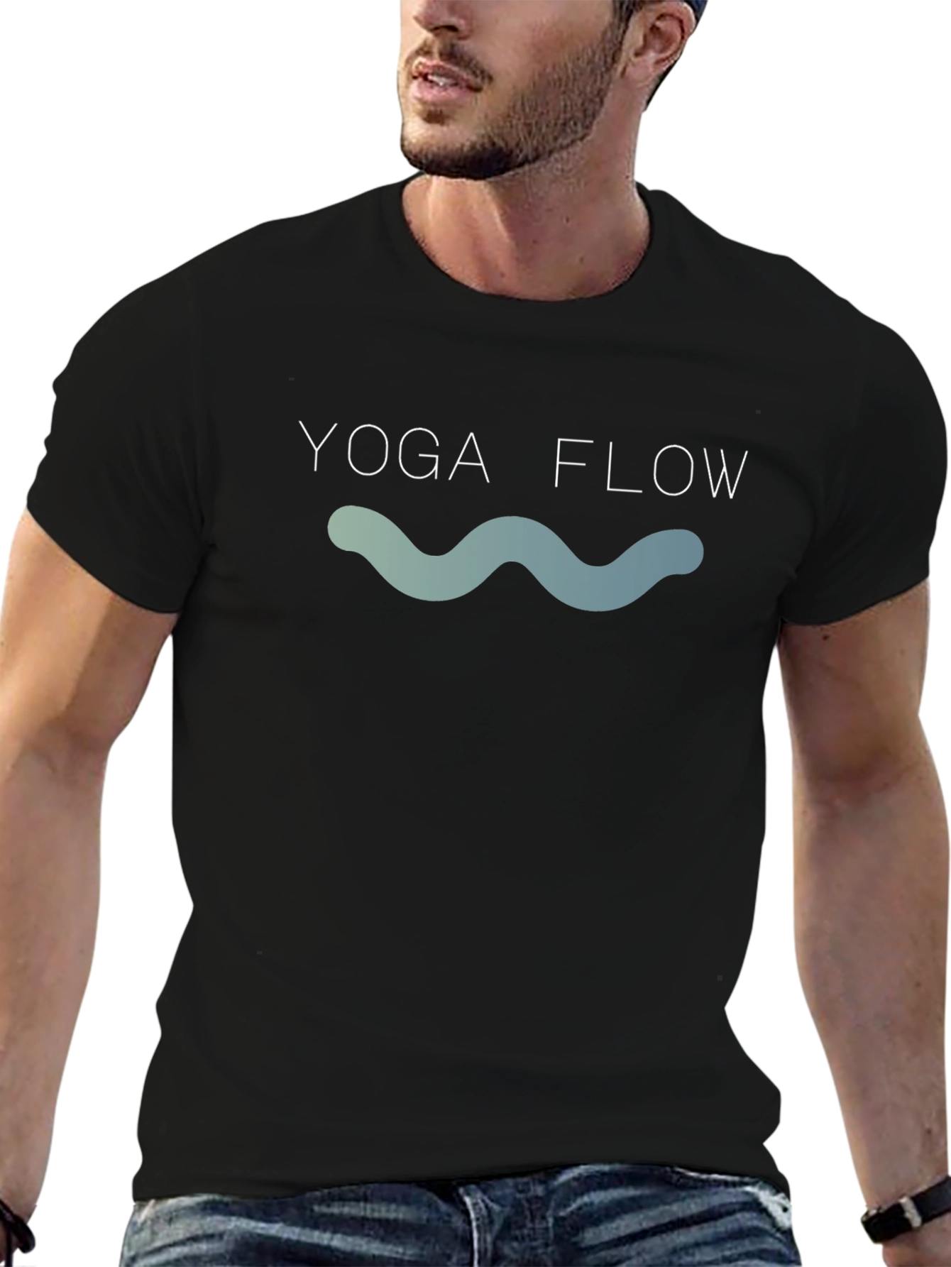 Yoga Flow Graphic T-Shirt - Relaxed Fit