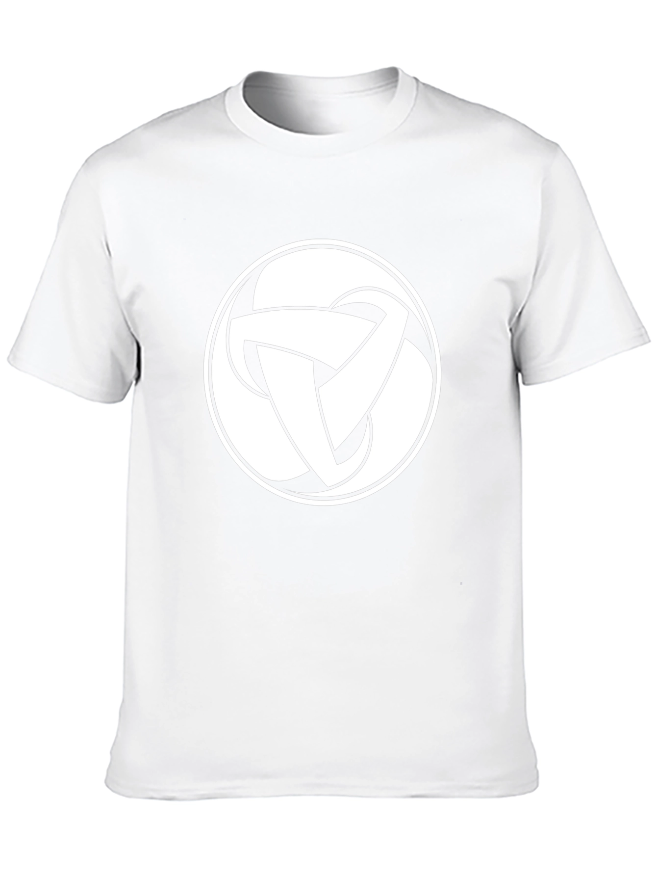 Black T-Shirt with Celtic Knot Design