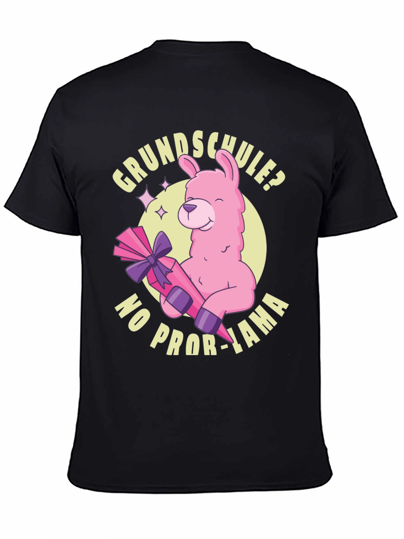 Grundschule? No Prob-Lama Graphic T-Shirt