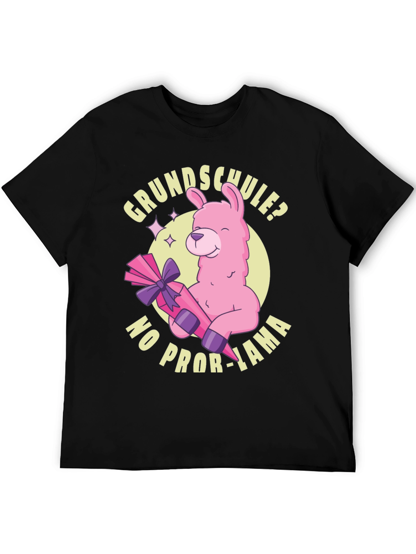 Grundschule? No Prob-Lama Graphic T-Shirt