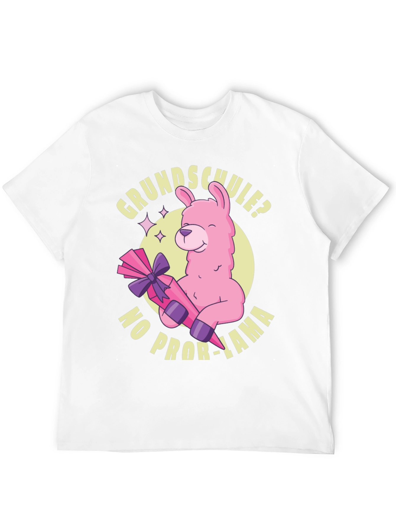 Grundschule? No Prob-Lama Graphic T-Shirt