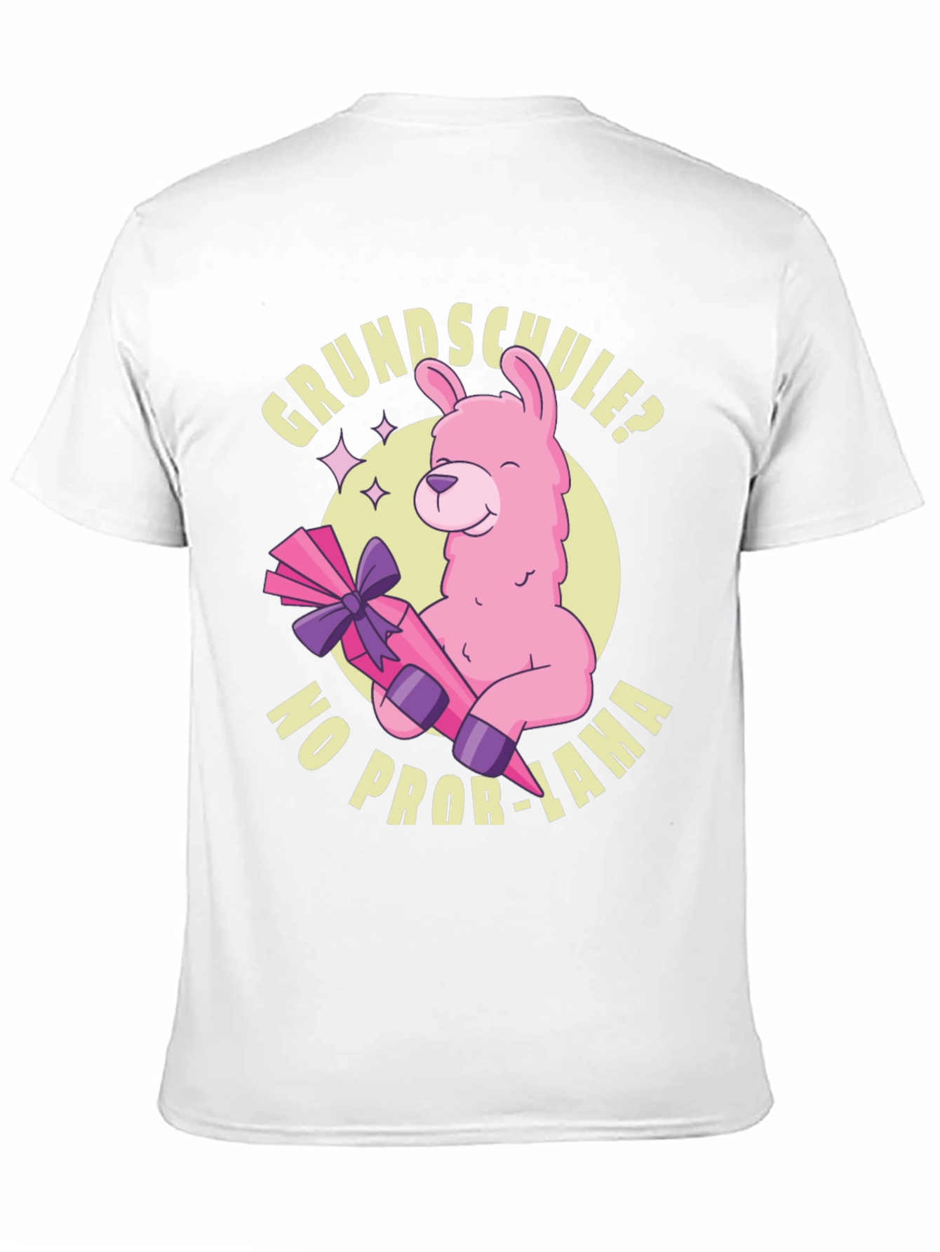 Grundschule? No Prob-Lama Graphic T-Shirt