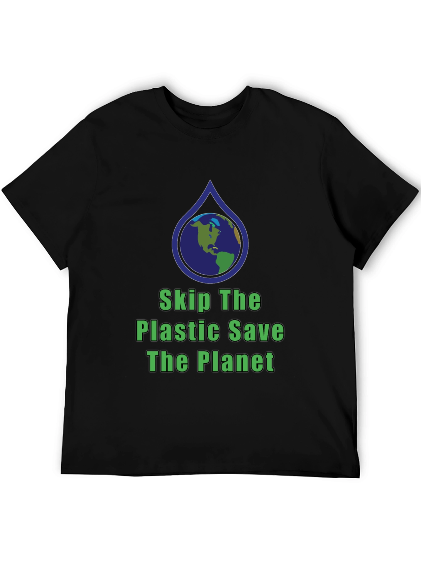Eco-Friendly Save The Planet Graphic T-Shirt