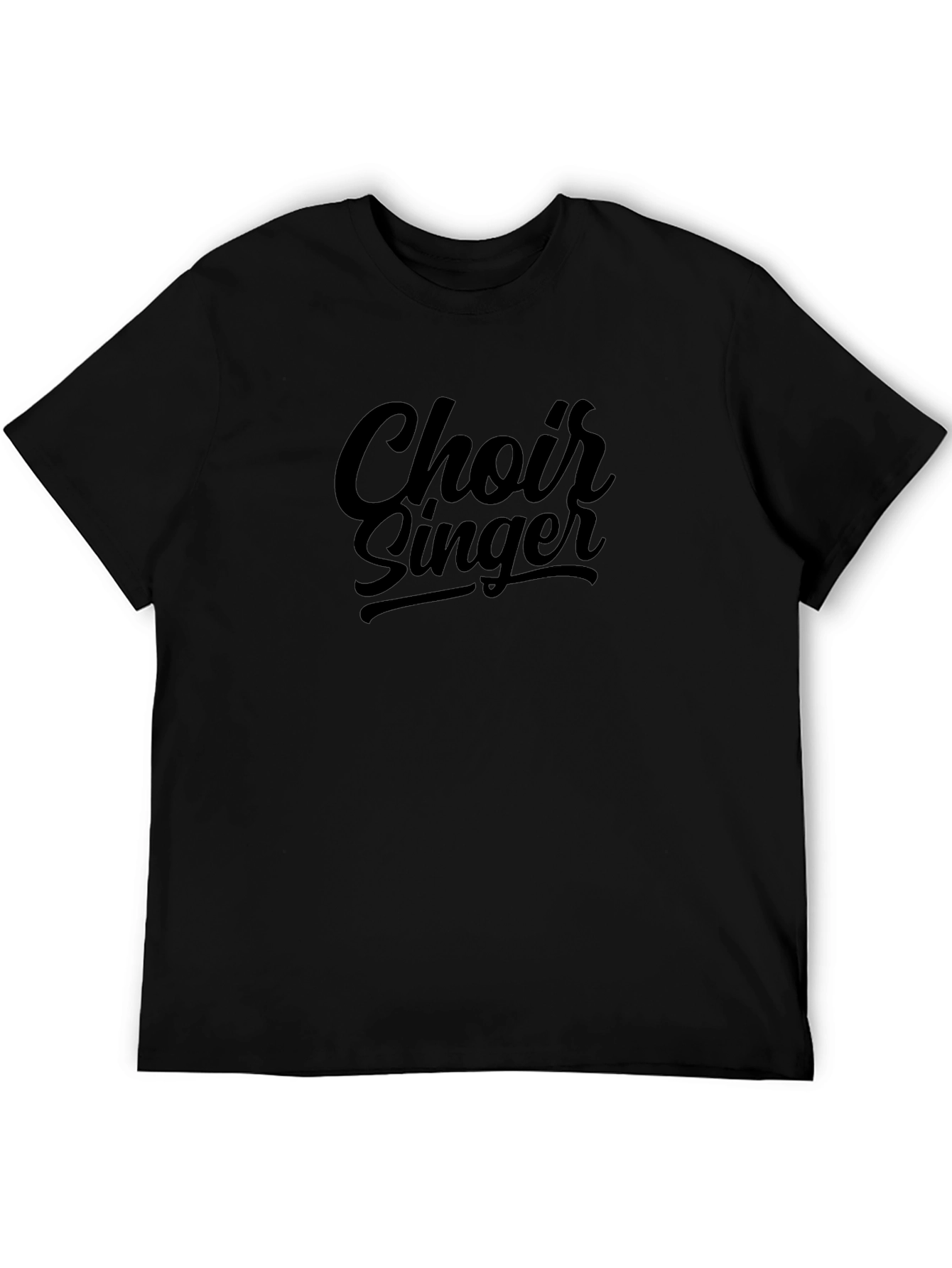 Choir Singer Graphic T-Shirt - Soft Cotton Blend