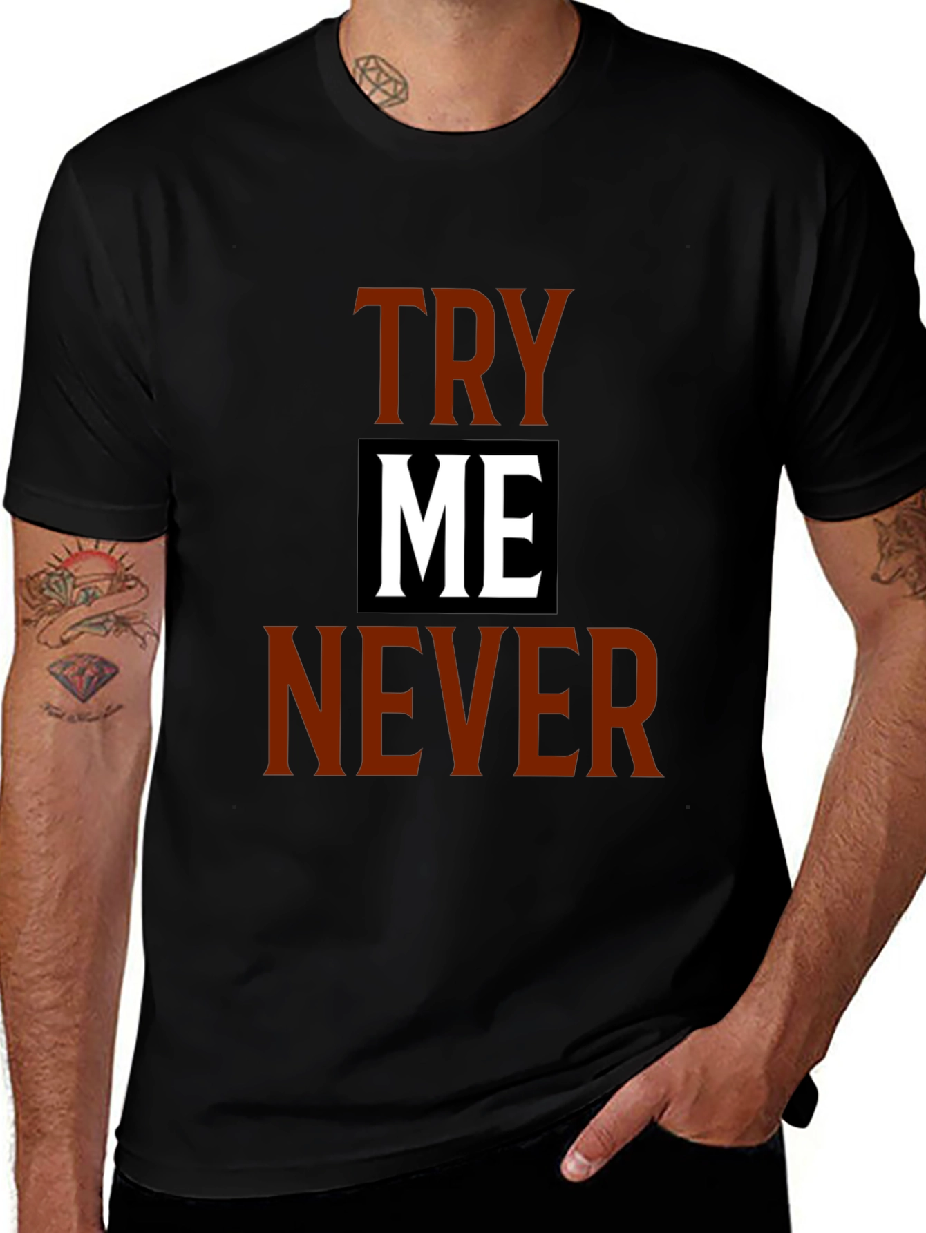 Try Me Never Graphic Tee