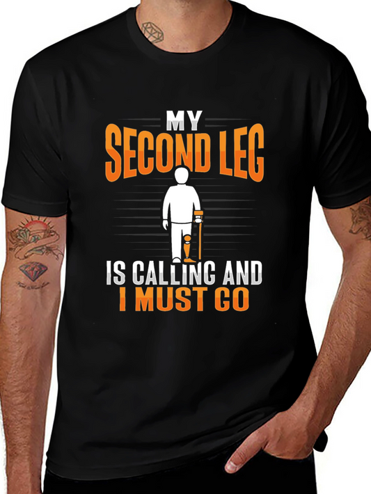 My Second Leg Funny Amputee T-Shirt