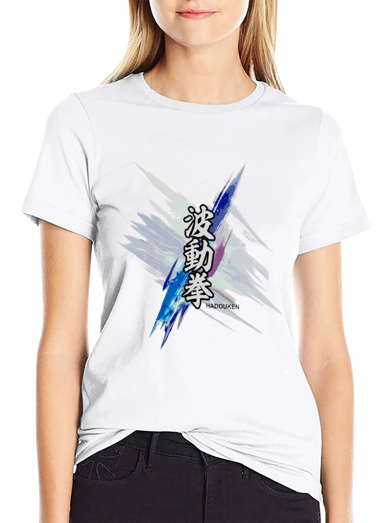 Hadouken T-Shirt Japanese Anime Graphic Tee