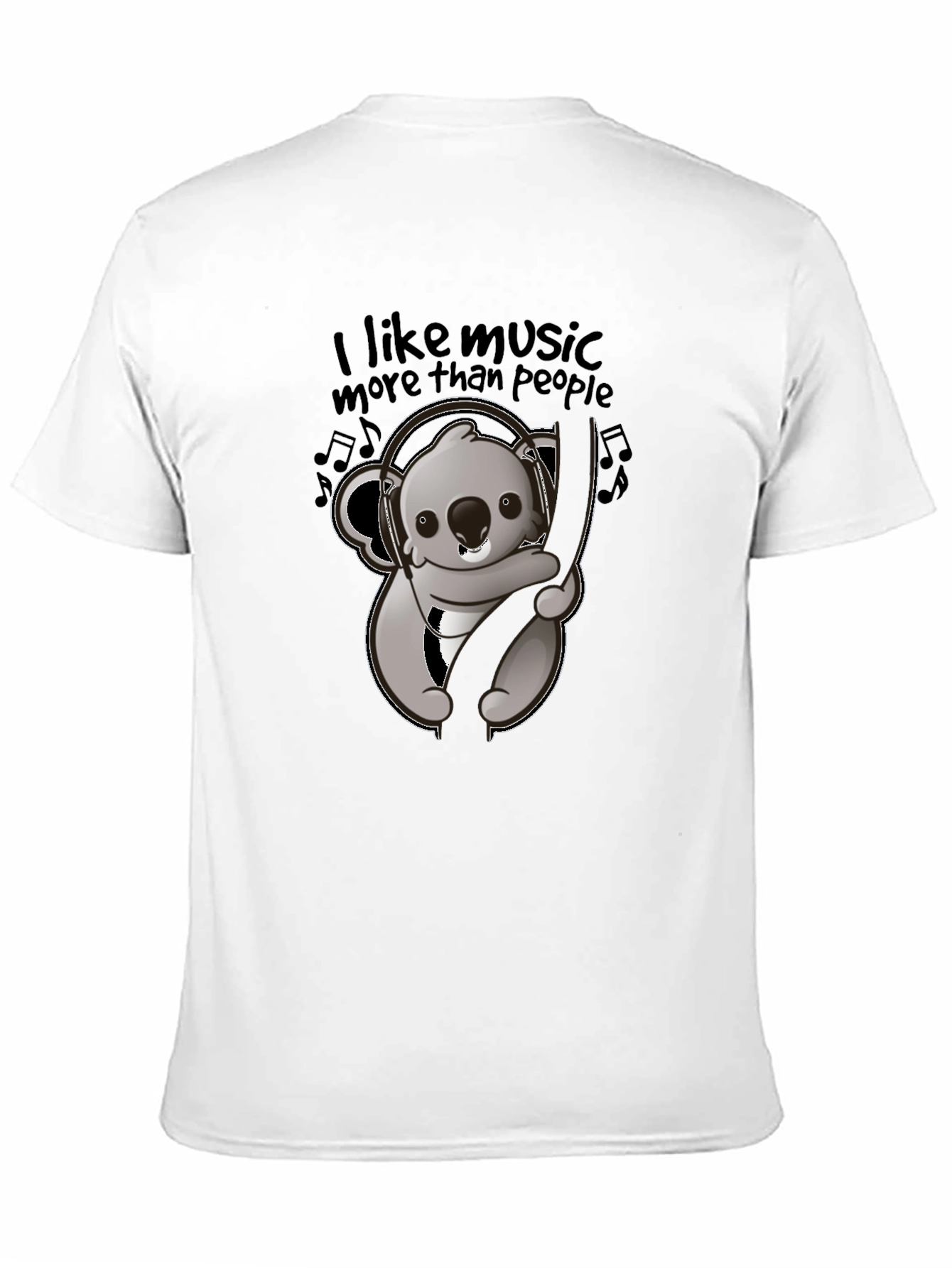 Music Loving Koala Graphic Tee