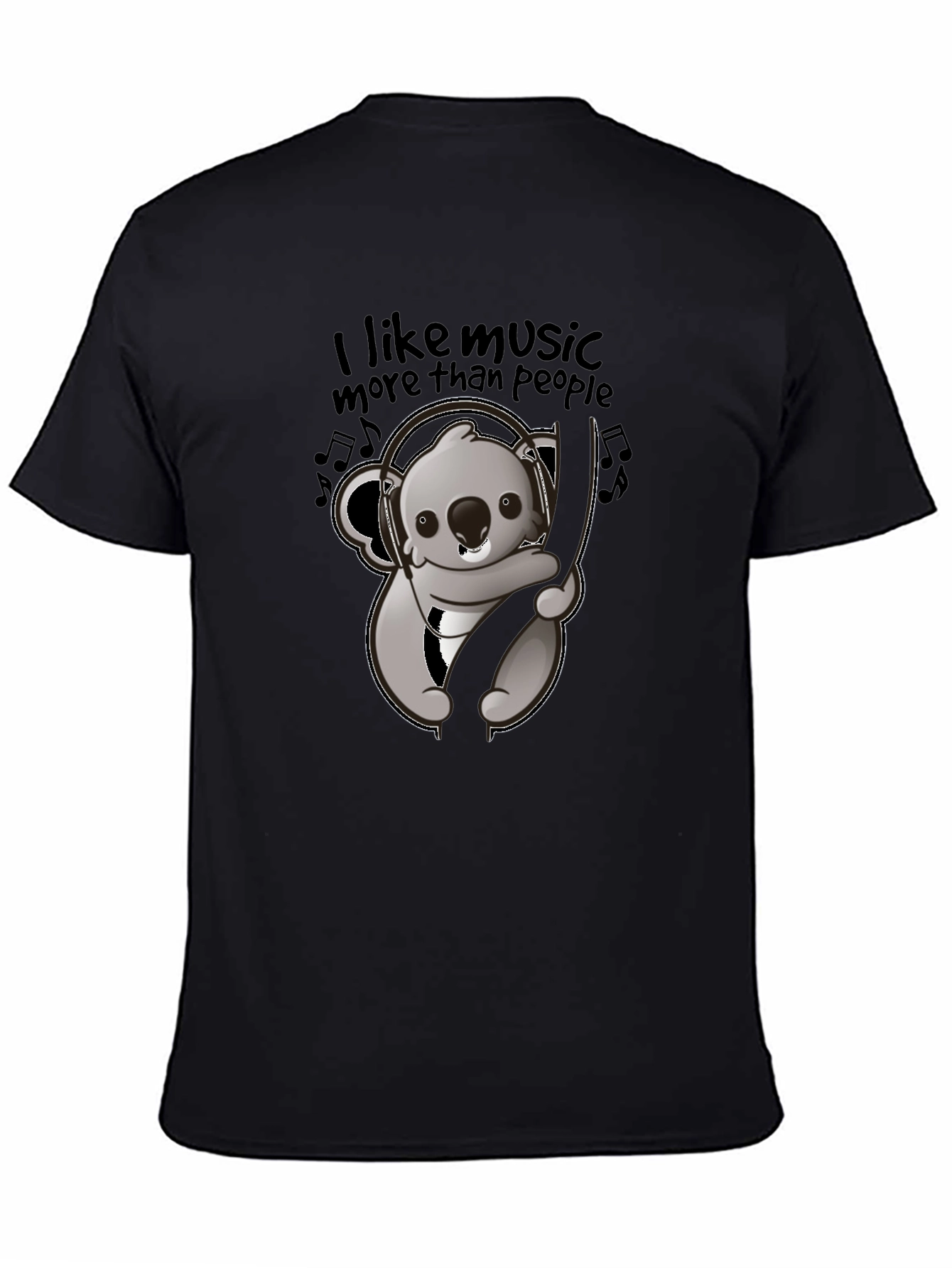 Music Loving Koala Graphic Tee