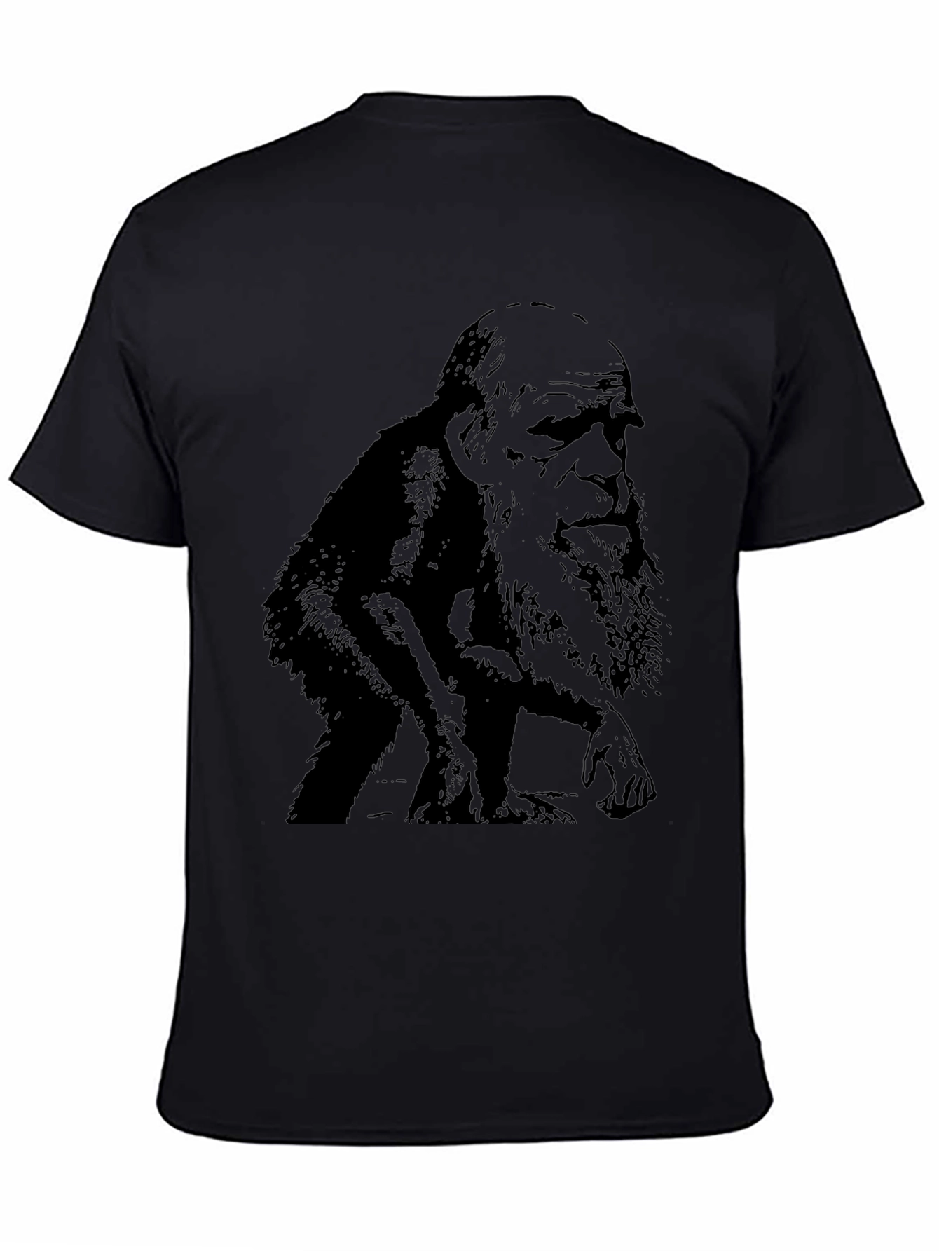 Evolved Ape Graphic Tee - Mens Black T-Shirt