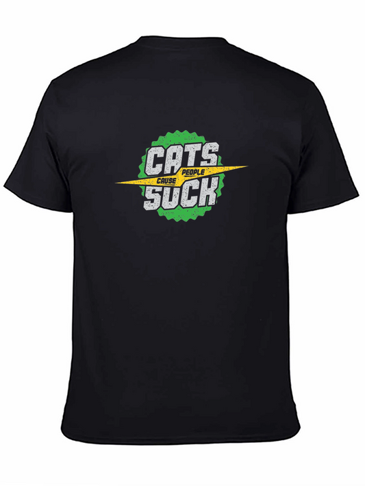Cats Cause People Suck T-Shirt