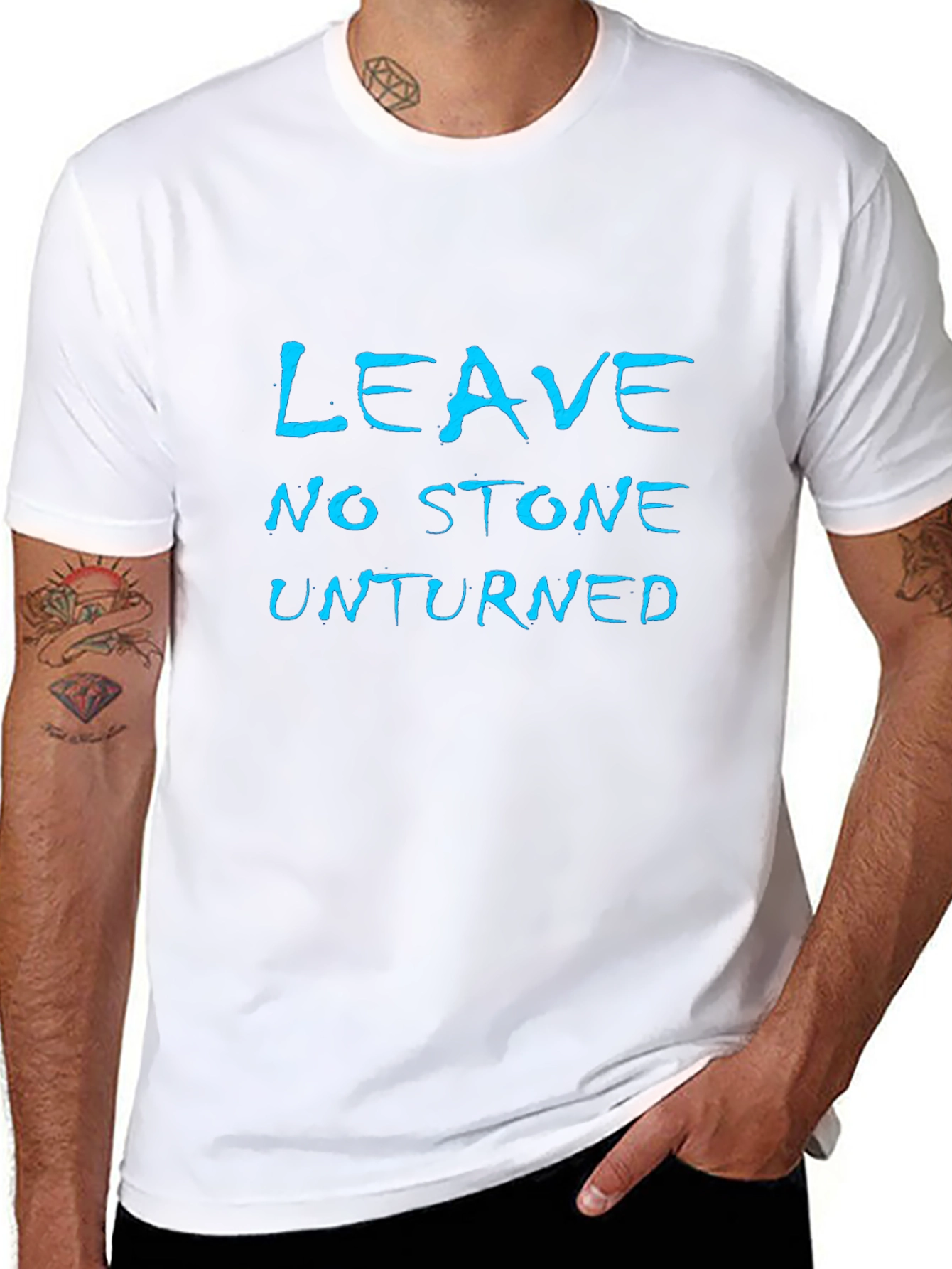 Leave No Stone Unturned Graphic T-Shirt
