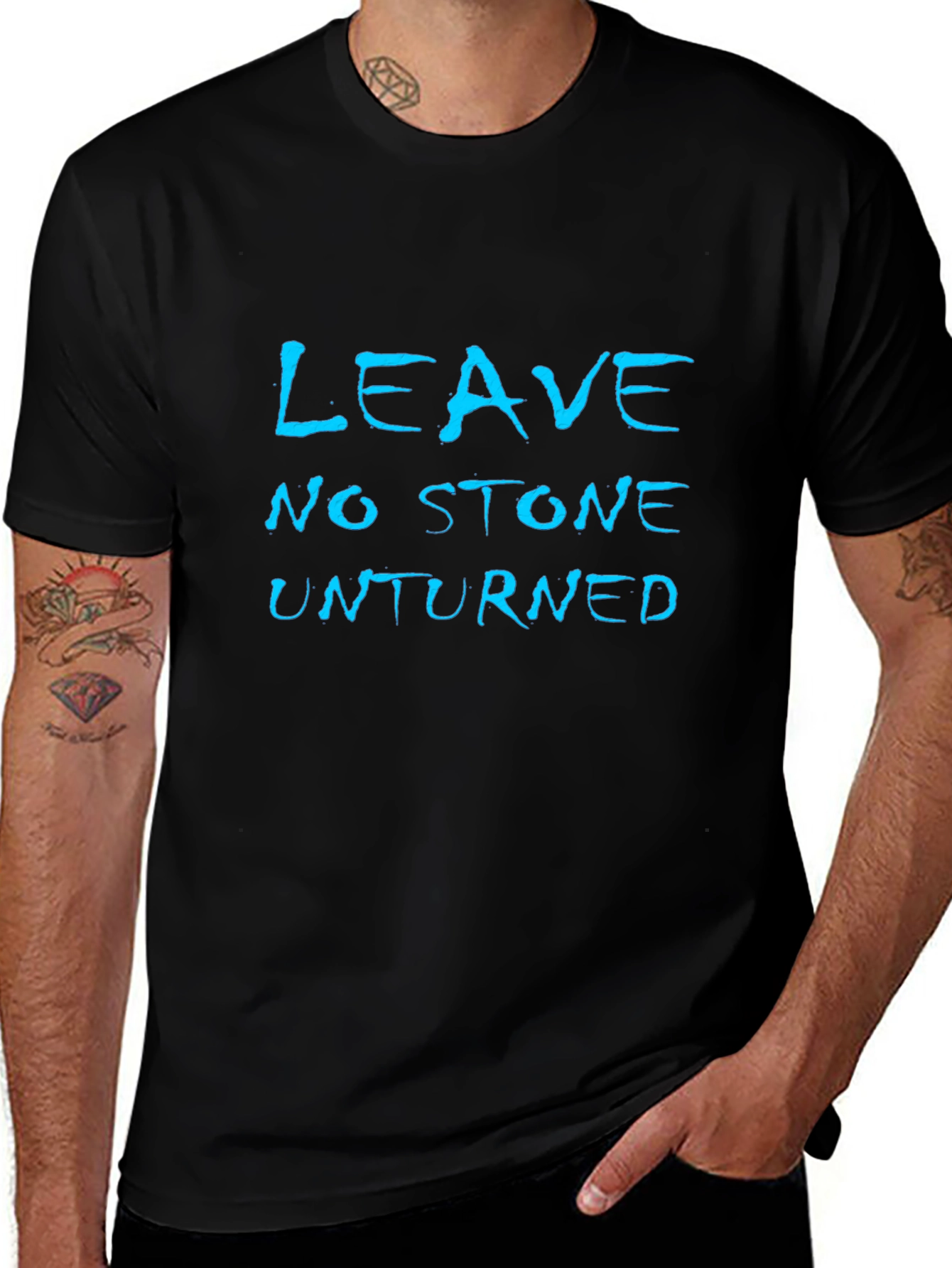 Leave No Stone Unturned Graphic T-Shirt