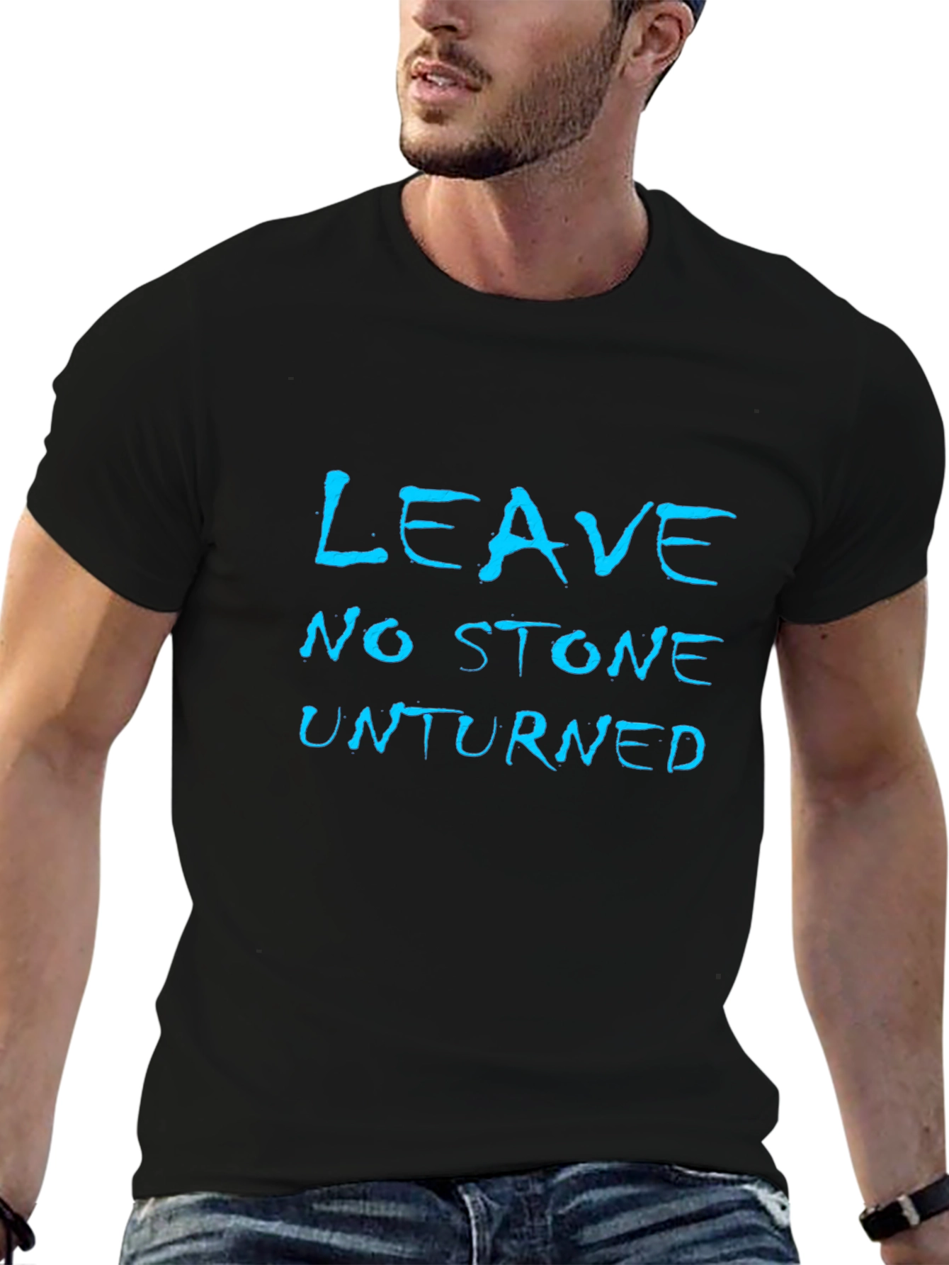 Leave No Stone Unturned Graphic T-Shirt