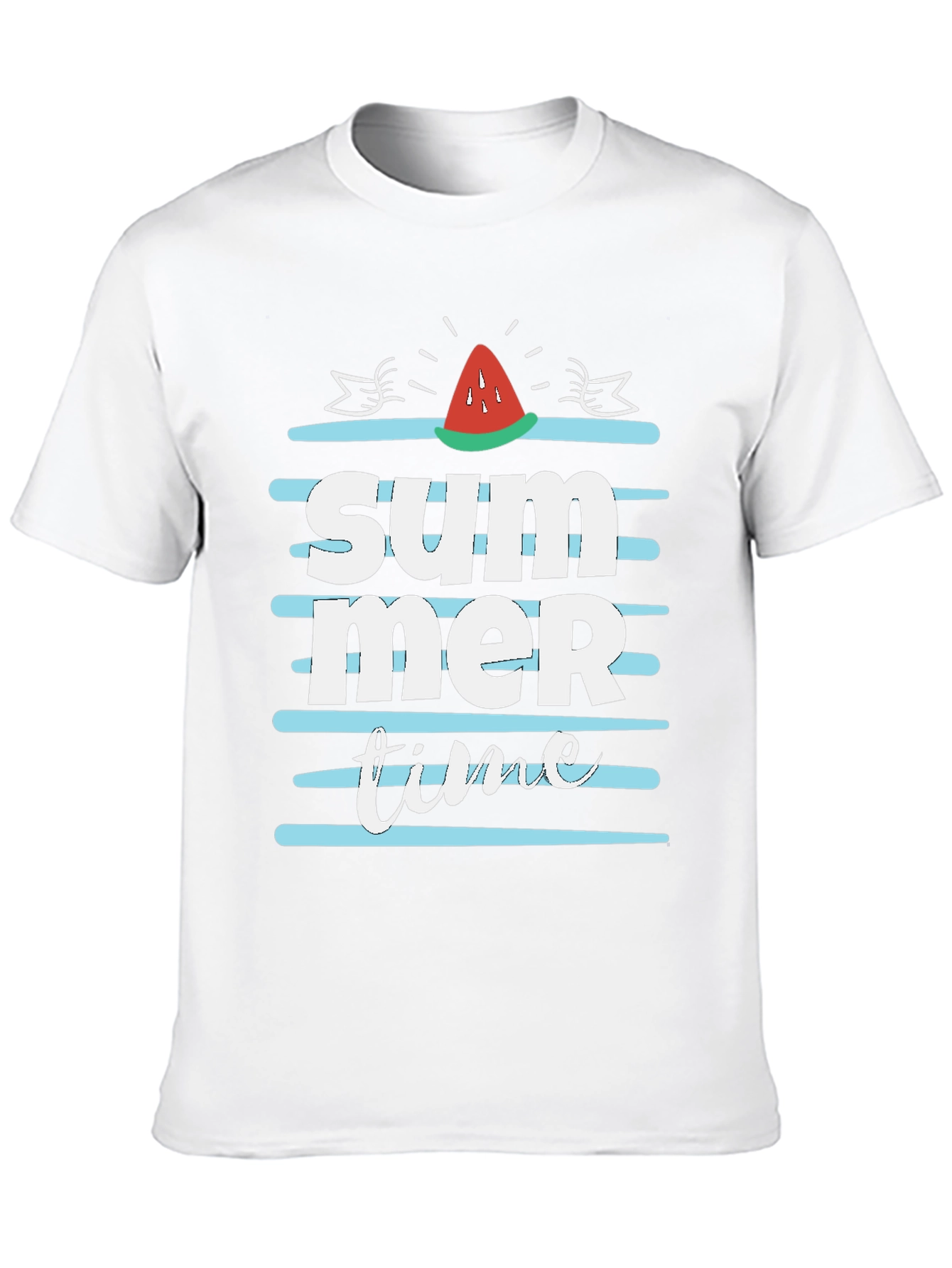 Summer Time Watermelon Graphic T-Shirt