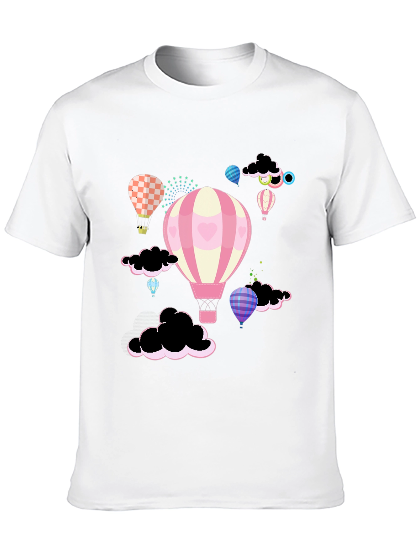 Fantasy Balloon Print T-Shirt
