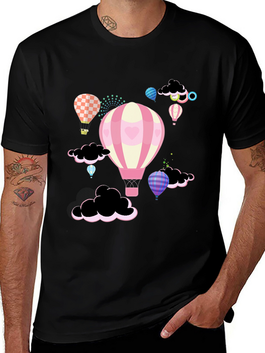 Fantasy Balloon Print T-Shirt