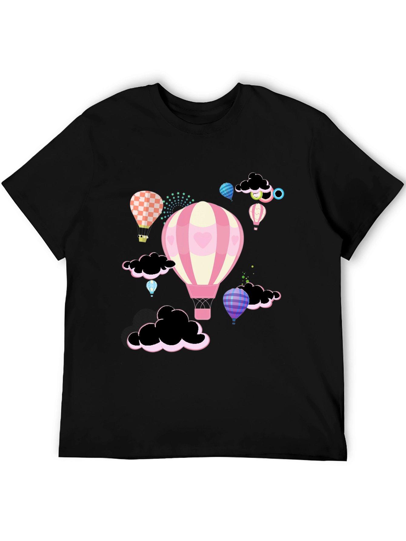 Fantasy Balloon Print T-Shirt