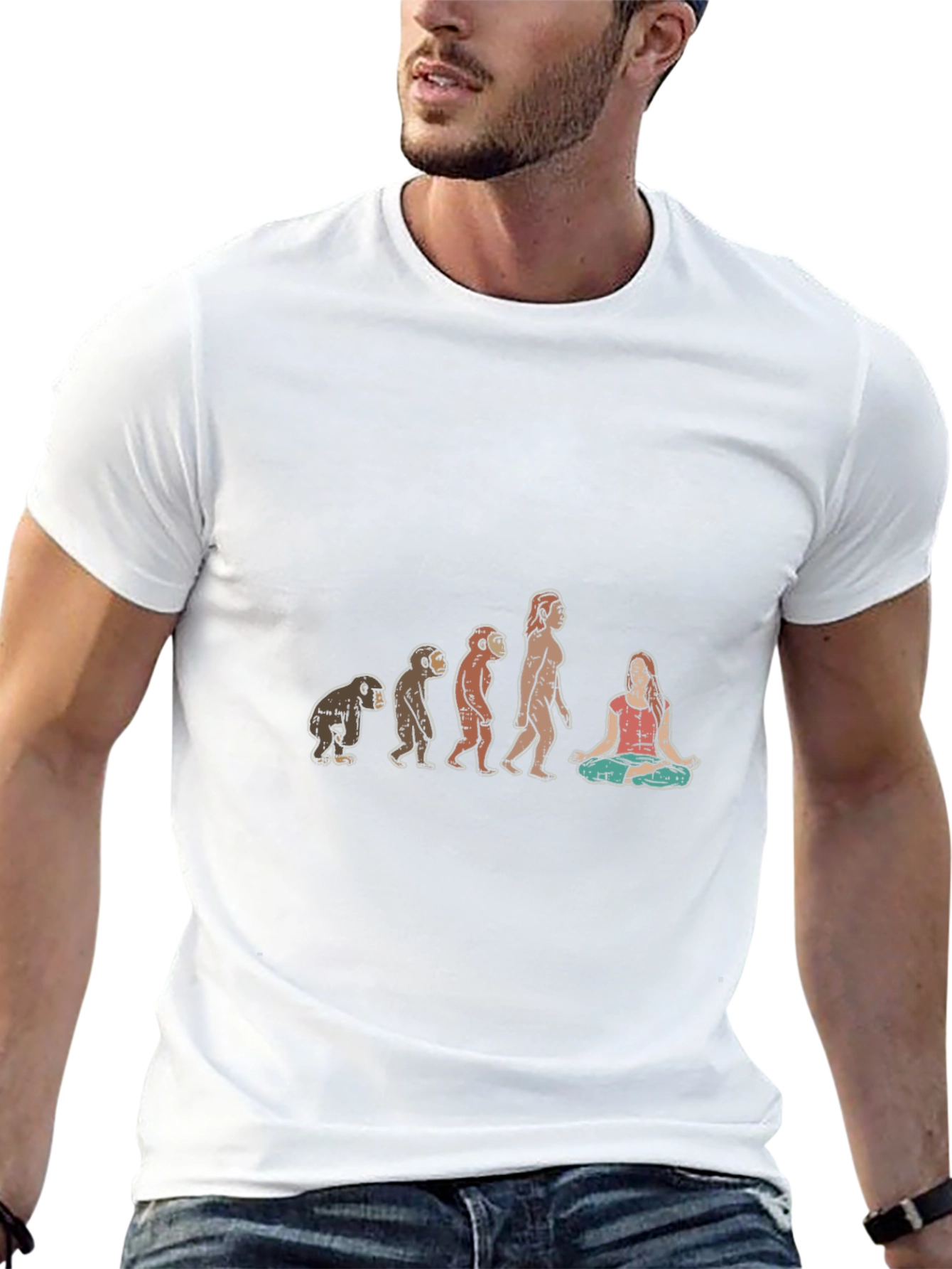 Evolution of Woman T-Shirt