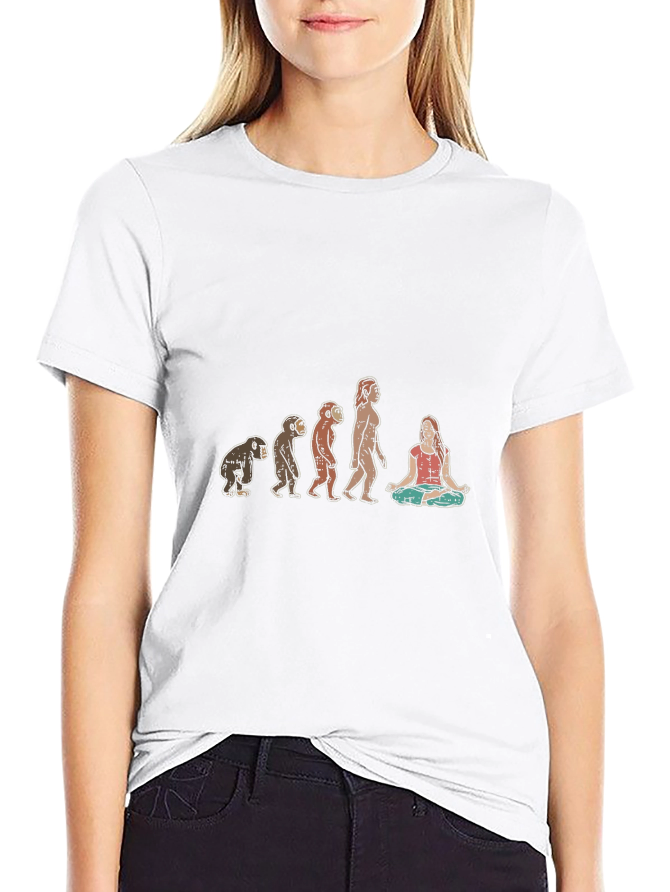 Evolution of Woman T-Shirt