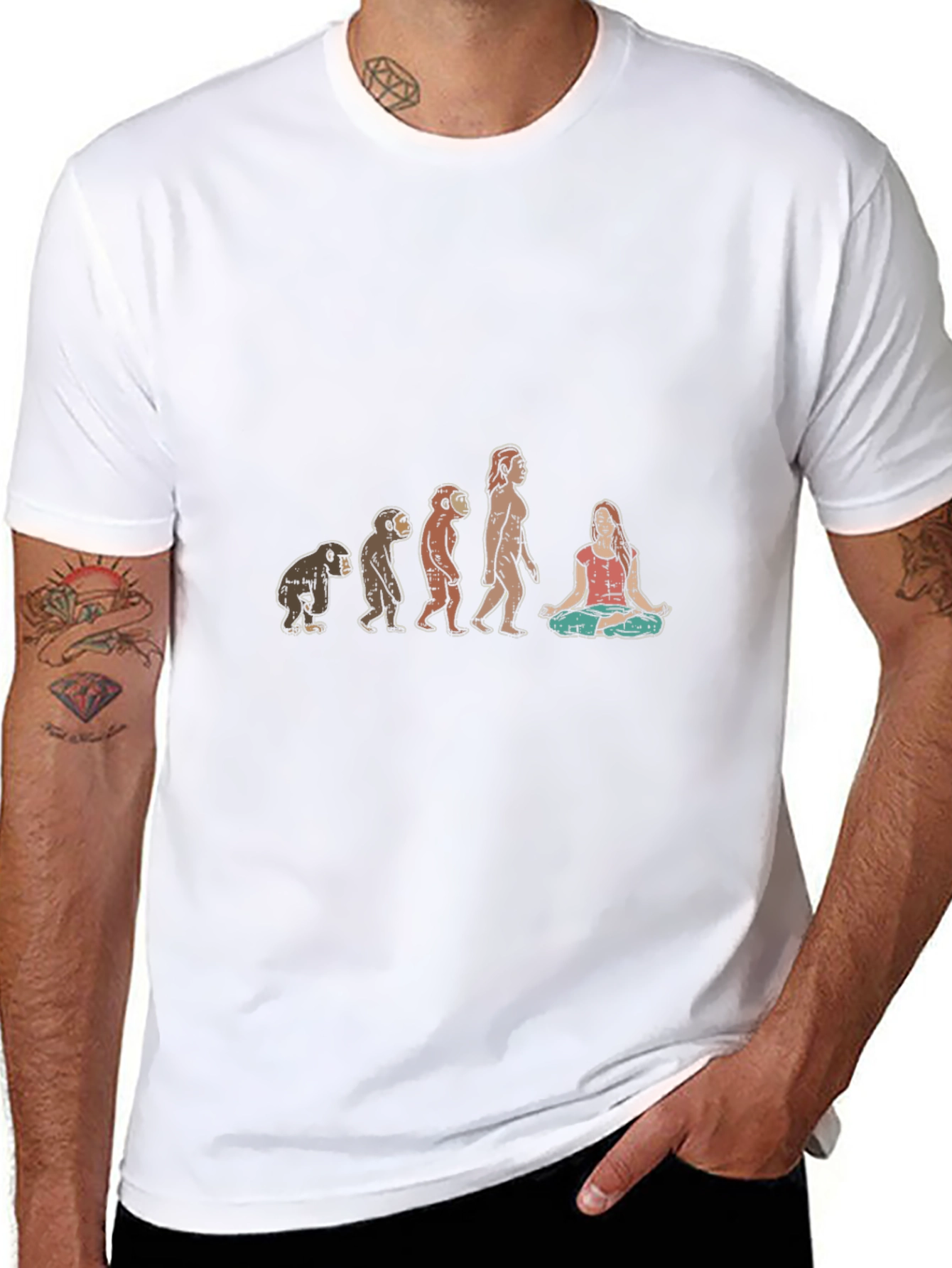 Evolution of Woman T-Shirt