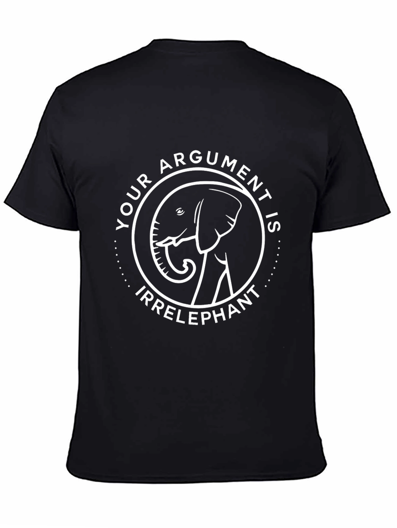 Irrelephant Graphic Tee - Funny Elephant Argument T-Shirt