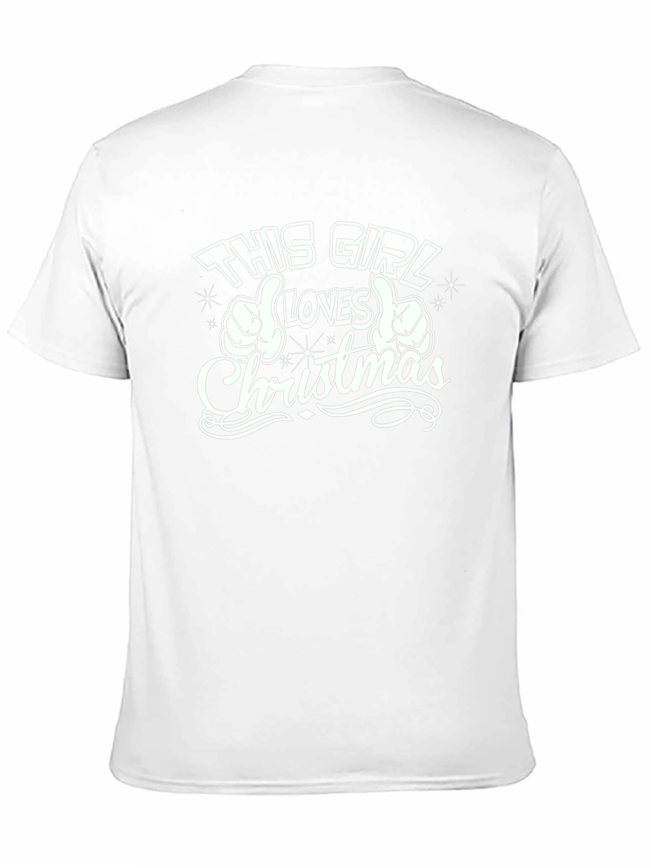 This Girl Loves Christmas T-Shirt Holiday Tee
