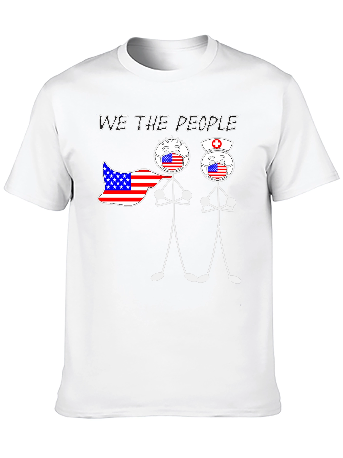 We The People Graphic T-Shirt
