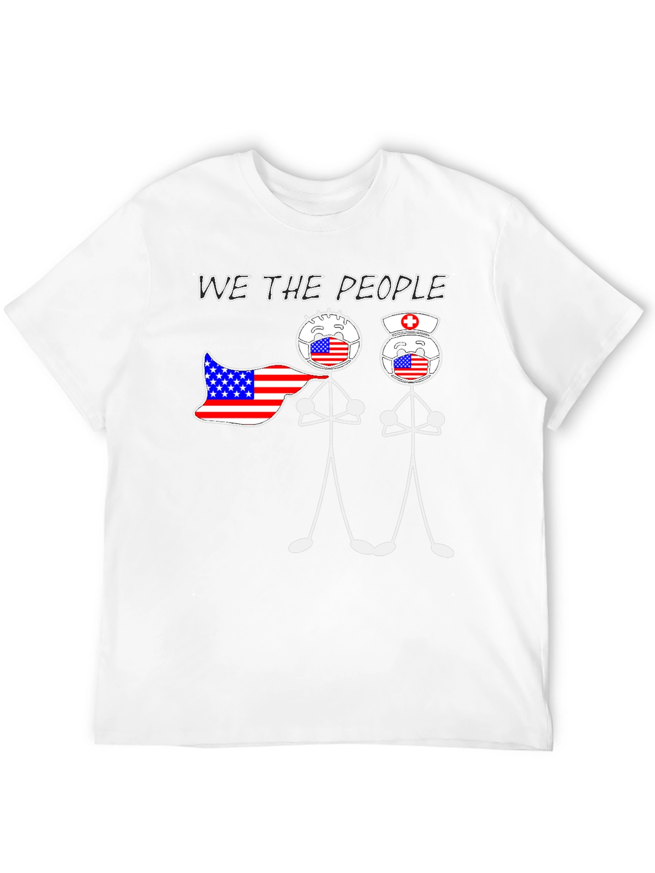 We The People Graphic T-Shirt